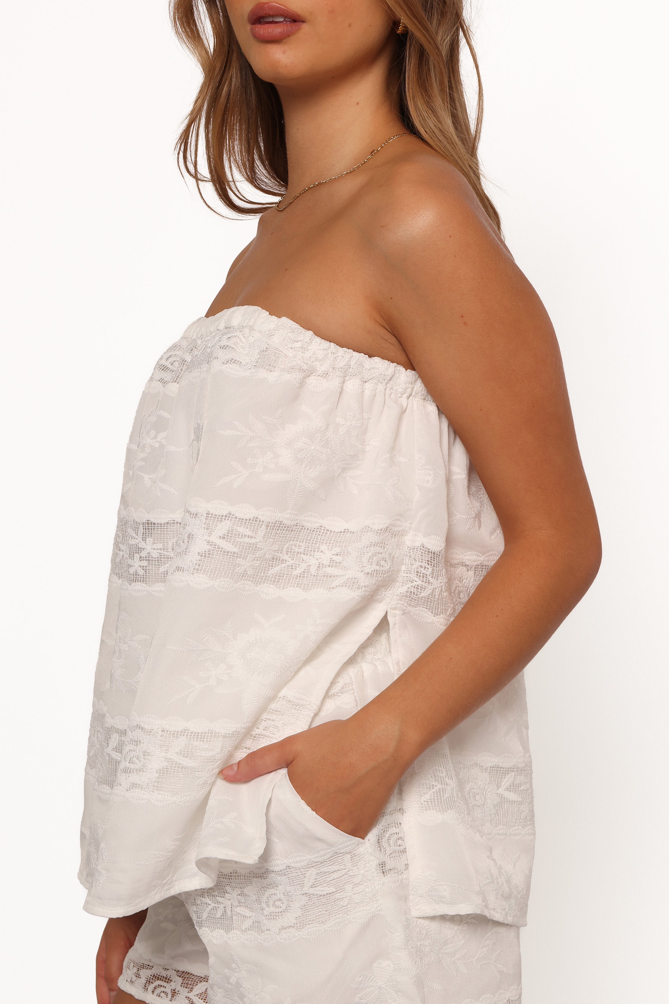 Petal and Pup USA SETS Wenira Short Set - White