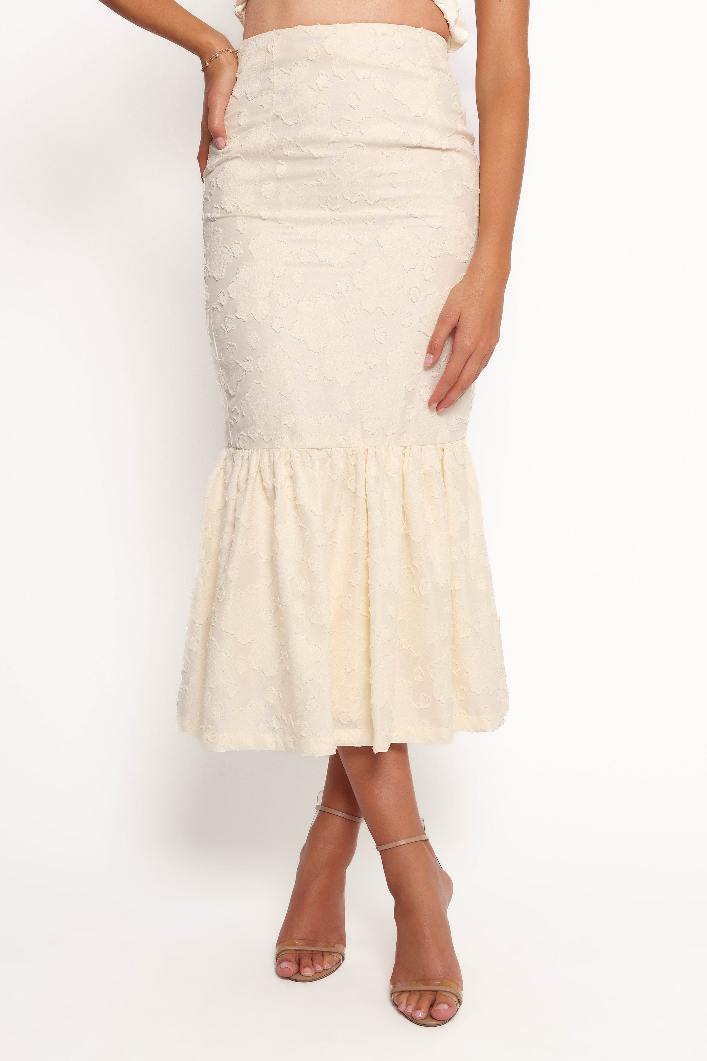 Petal and Pup USA SETS Xami Skirt Set - Pale Yellow