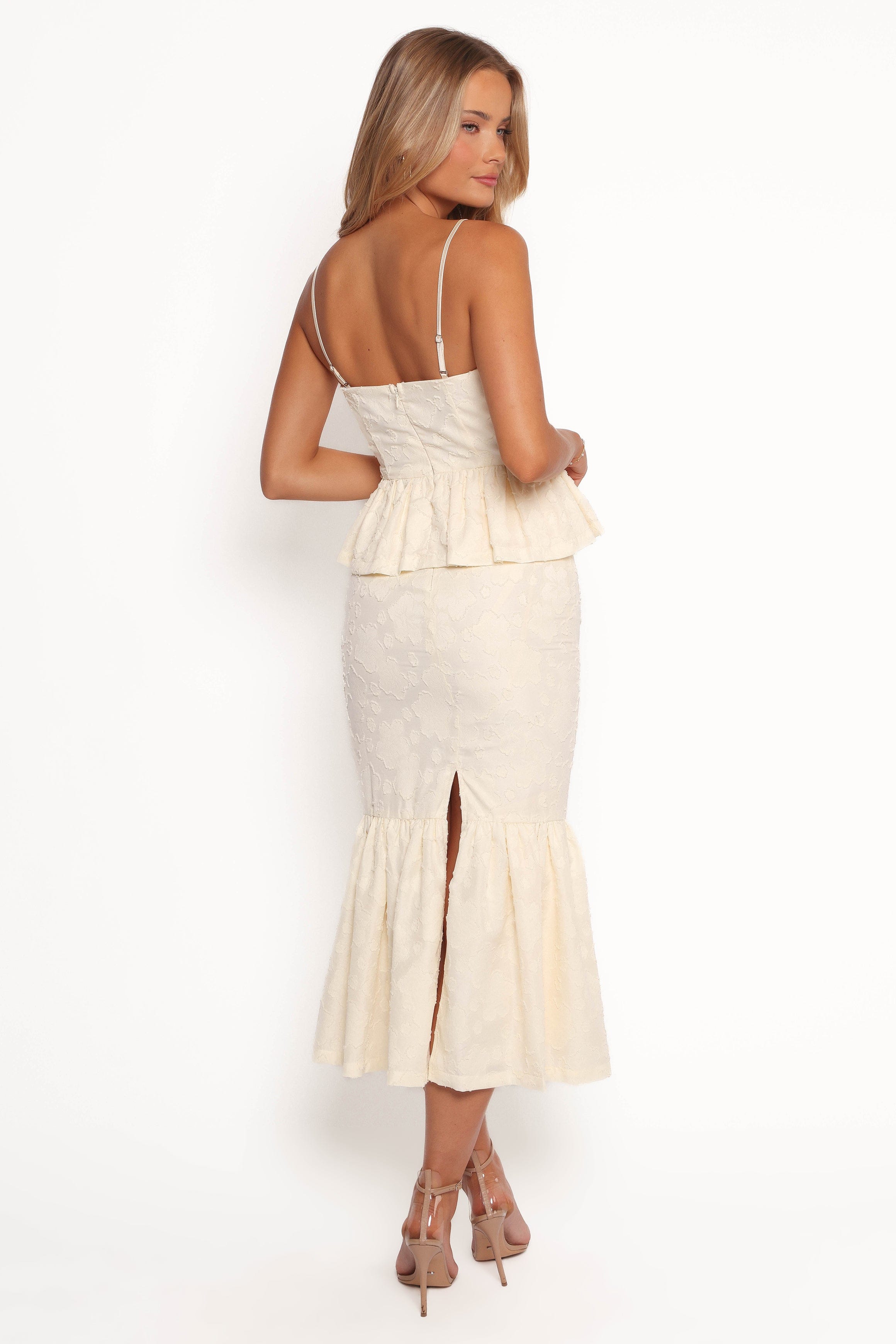Petal and Pup USA SETS Xami Skirt Set - Pale Yellow