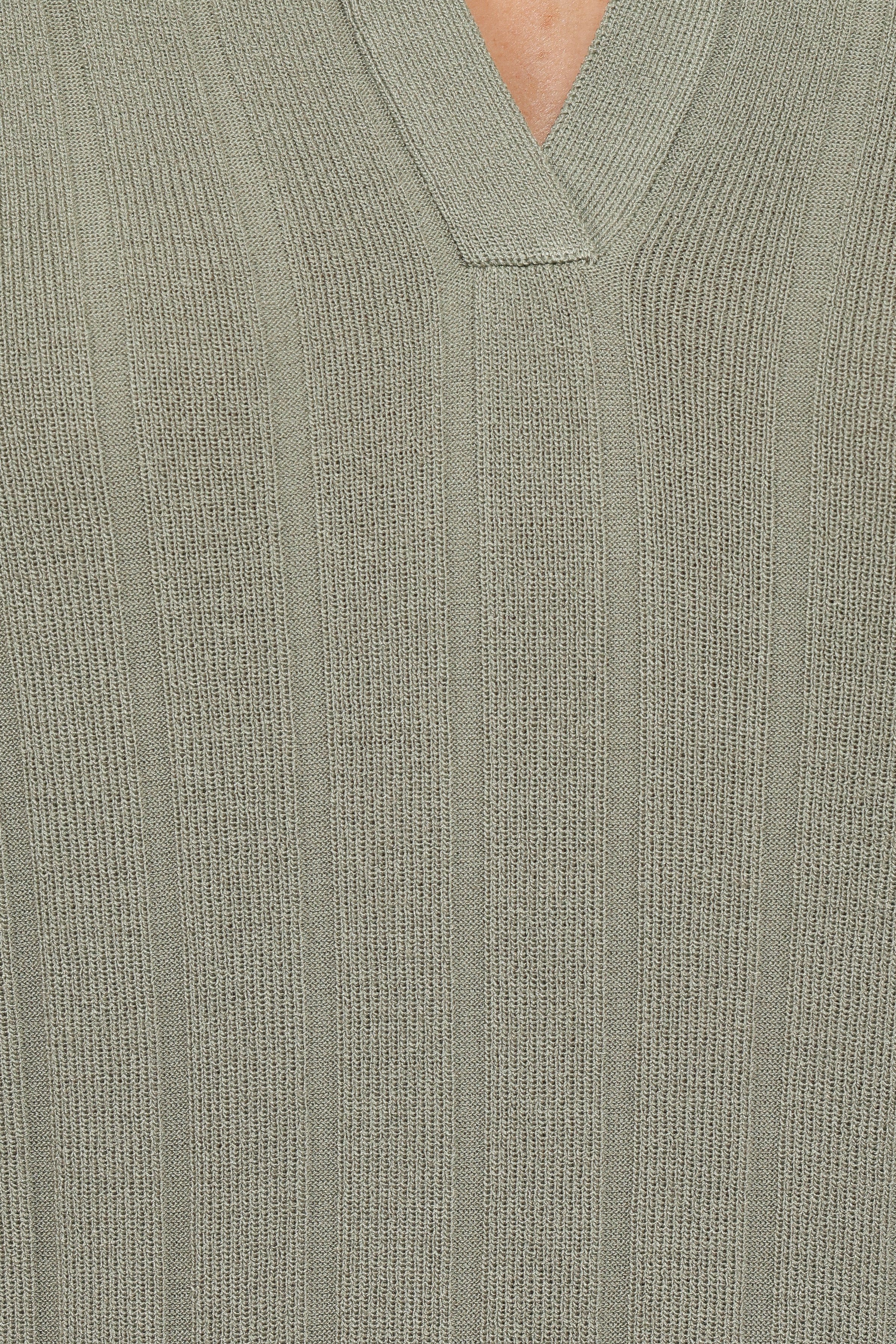 Petal and Pup USA SETS Yulissa Wide Ribbed Pant Set - Khaki Green