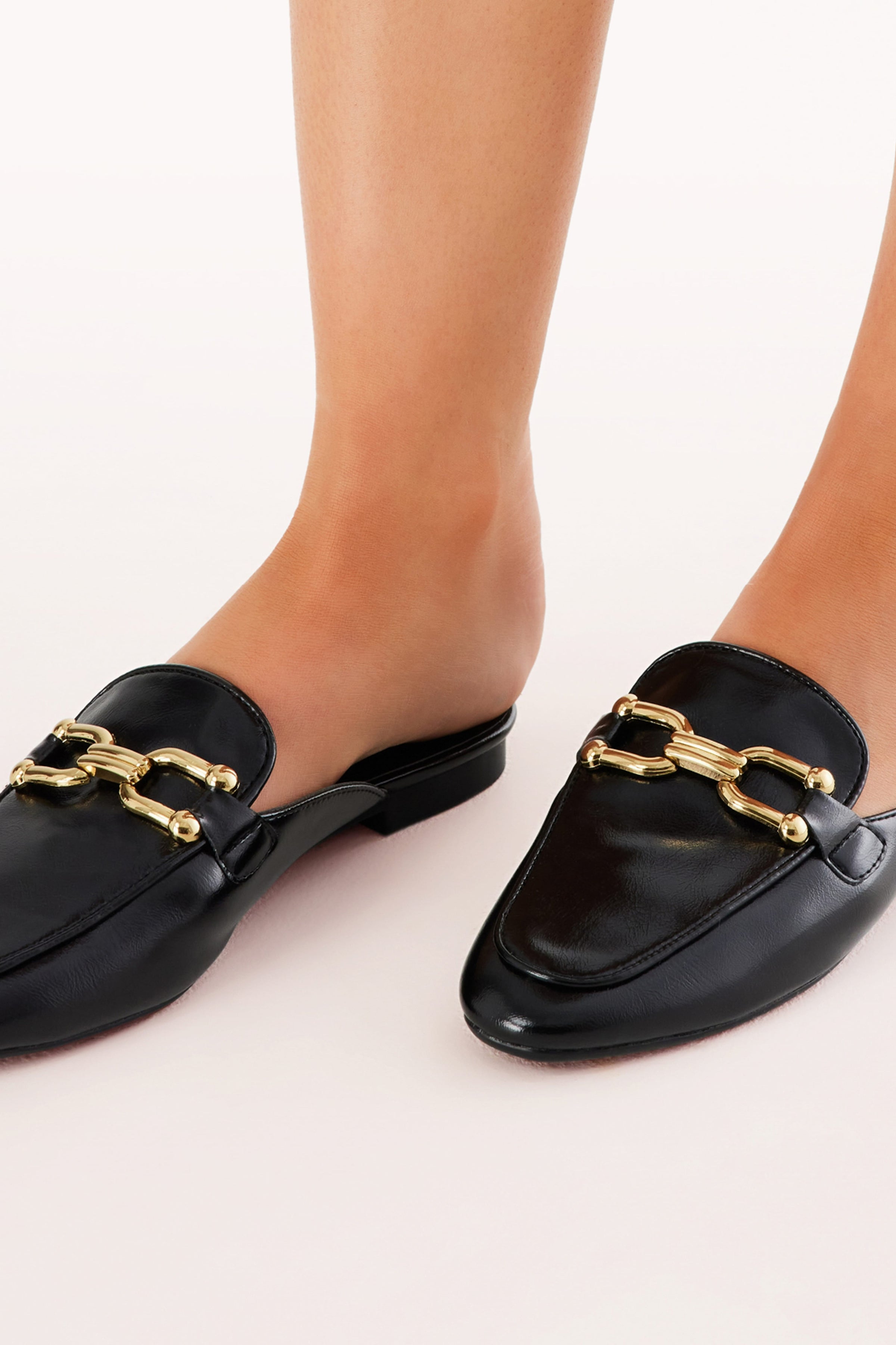 Petal and Pup USA SHOES Enza Mules - Black