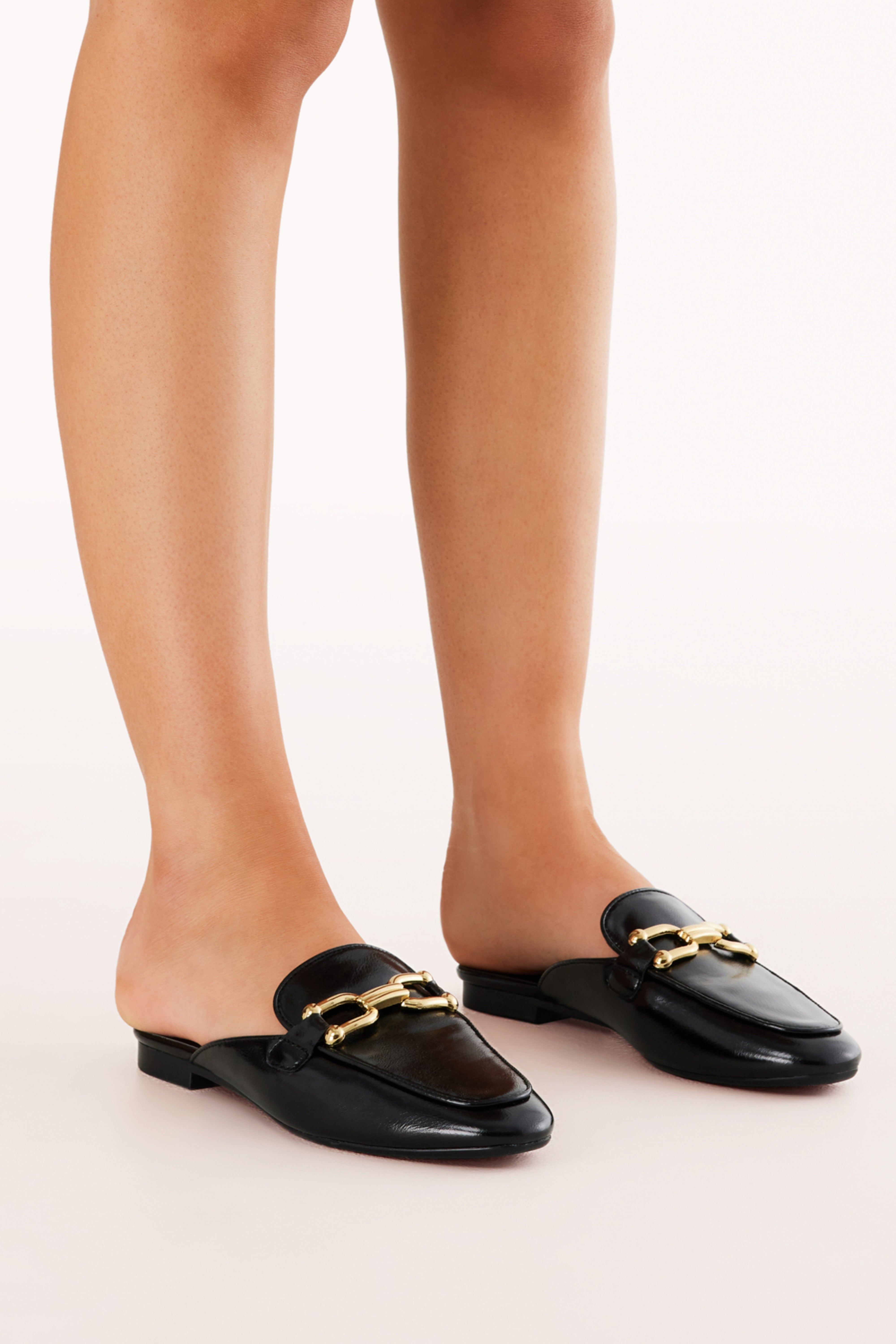 Petal and Pup USA SHOES Enza Mules - Black