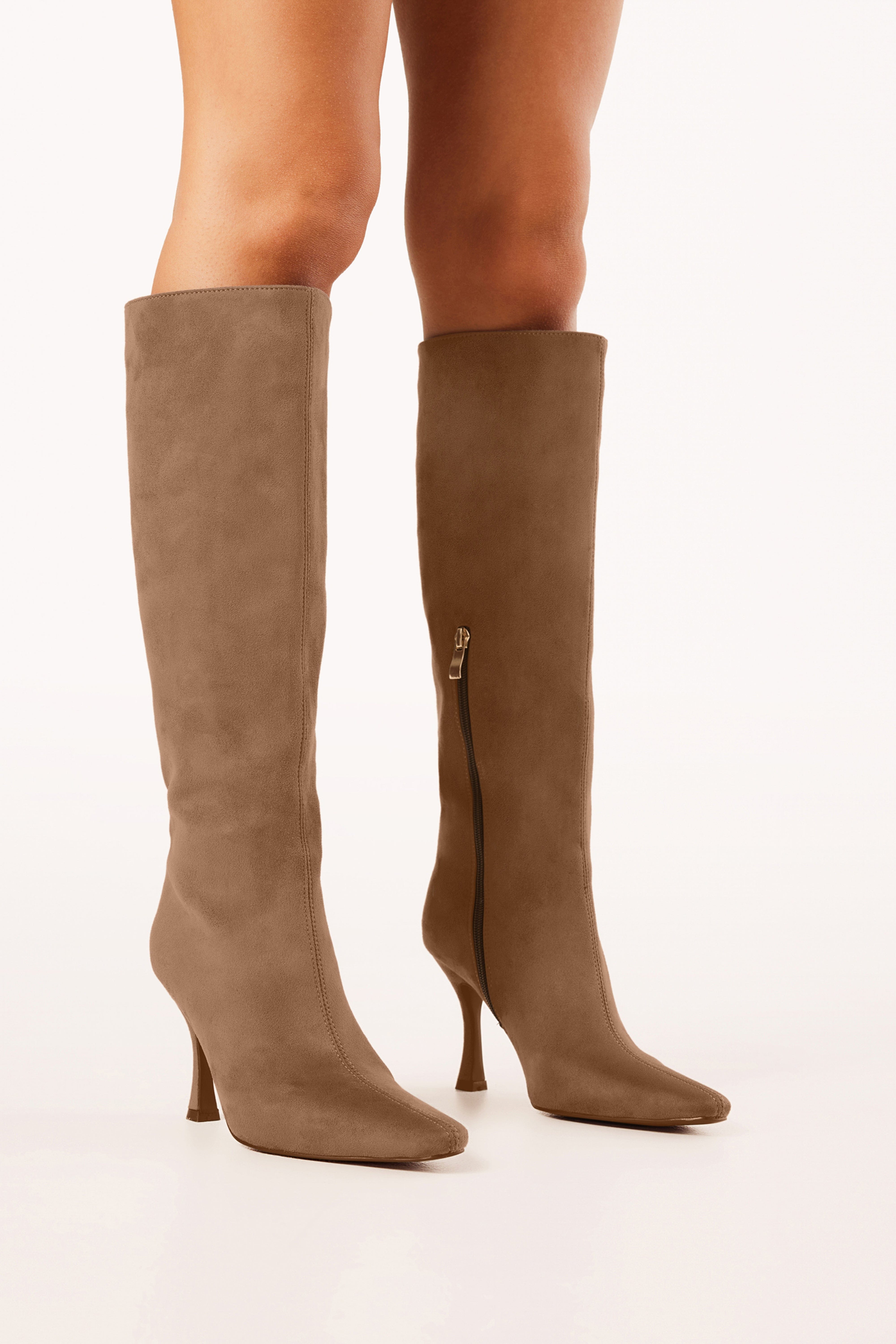 Petal and Pup USA SHOES Finch Boots - Acorn Suede