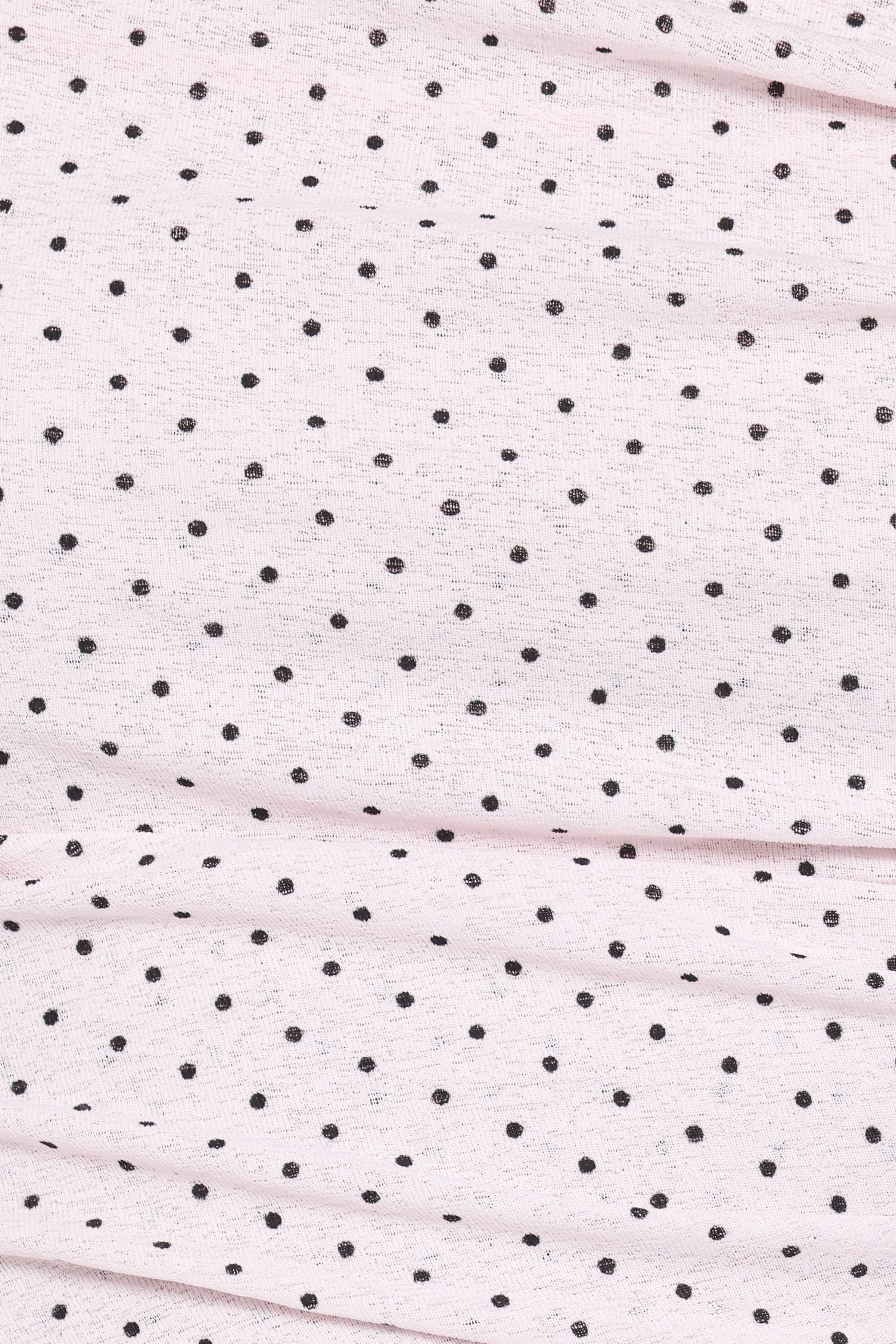 Petal and Pup USA TOPS Aaron Off Shoulder Top - Pale Pink Dot