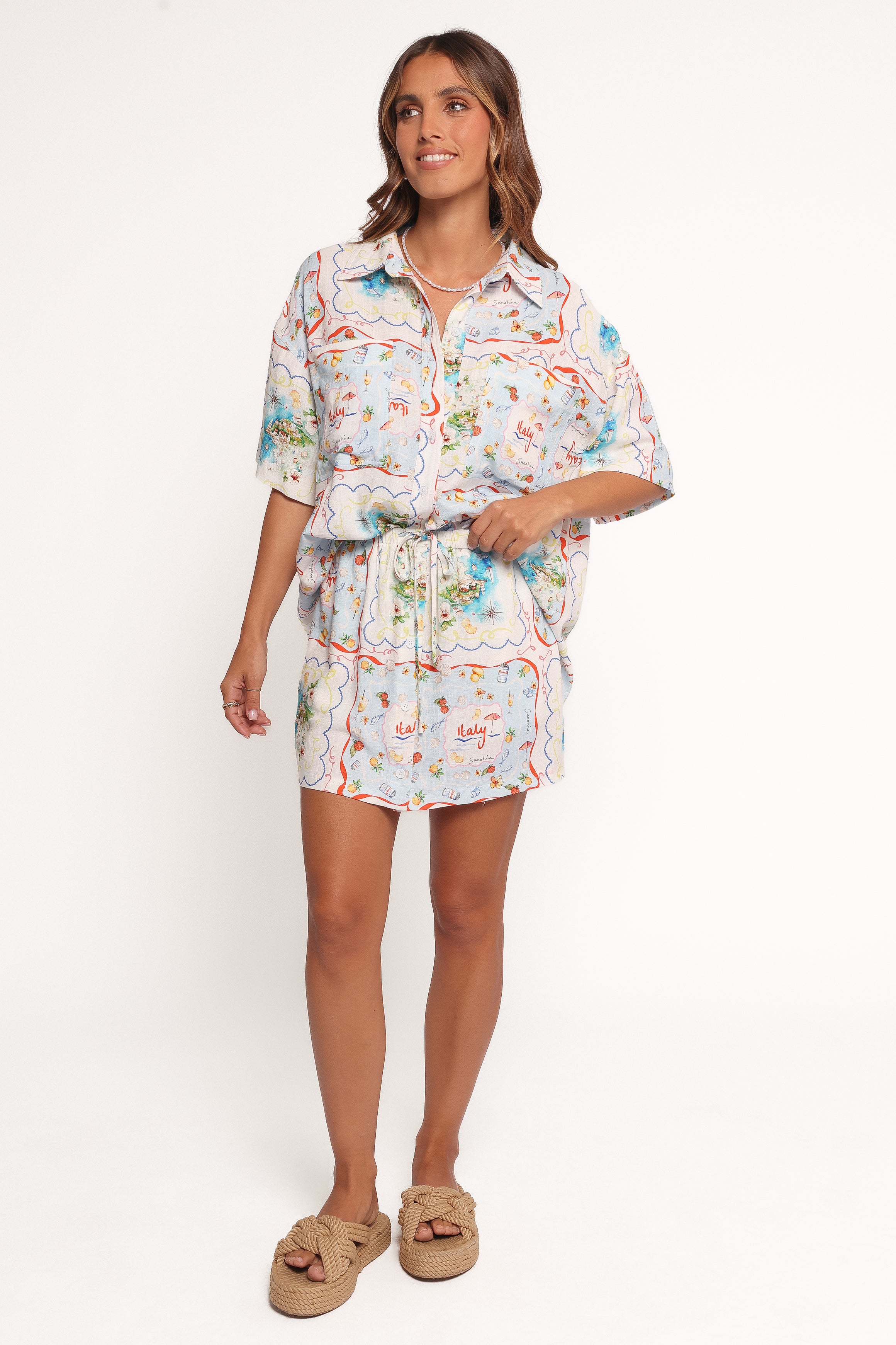 Petal and Pup USA TOPS Abella Short Sleeve Shirt - Lucia (Hold for Amazon)