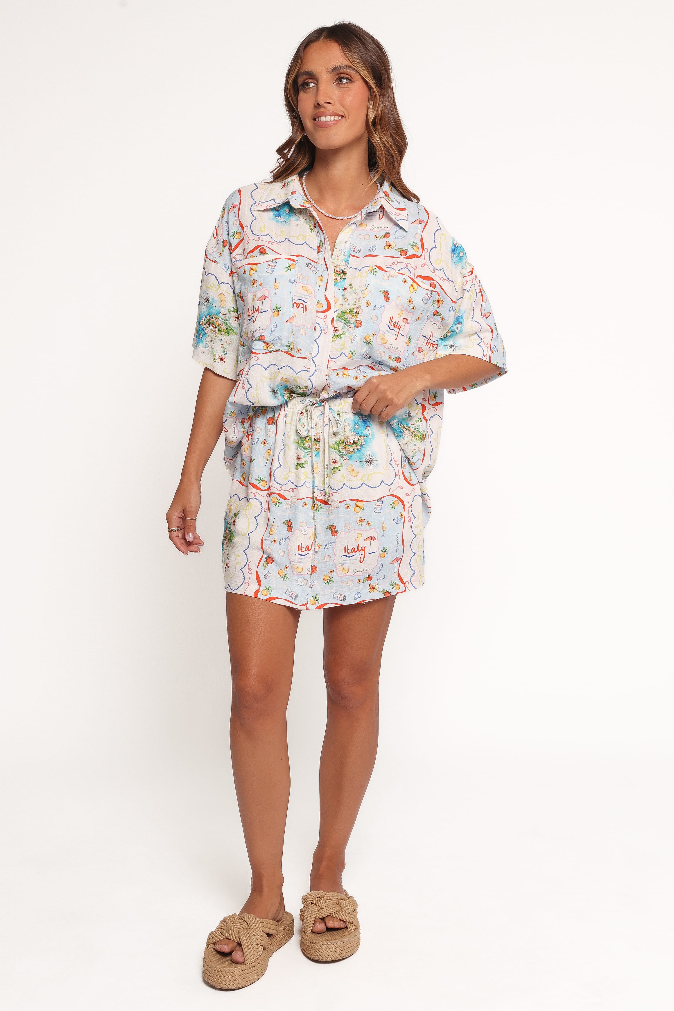 Petal and Pup USA TOPS Abella Short Sleeve Shirt - Lucia (Hold for Amazon)