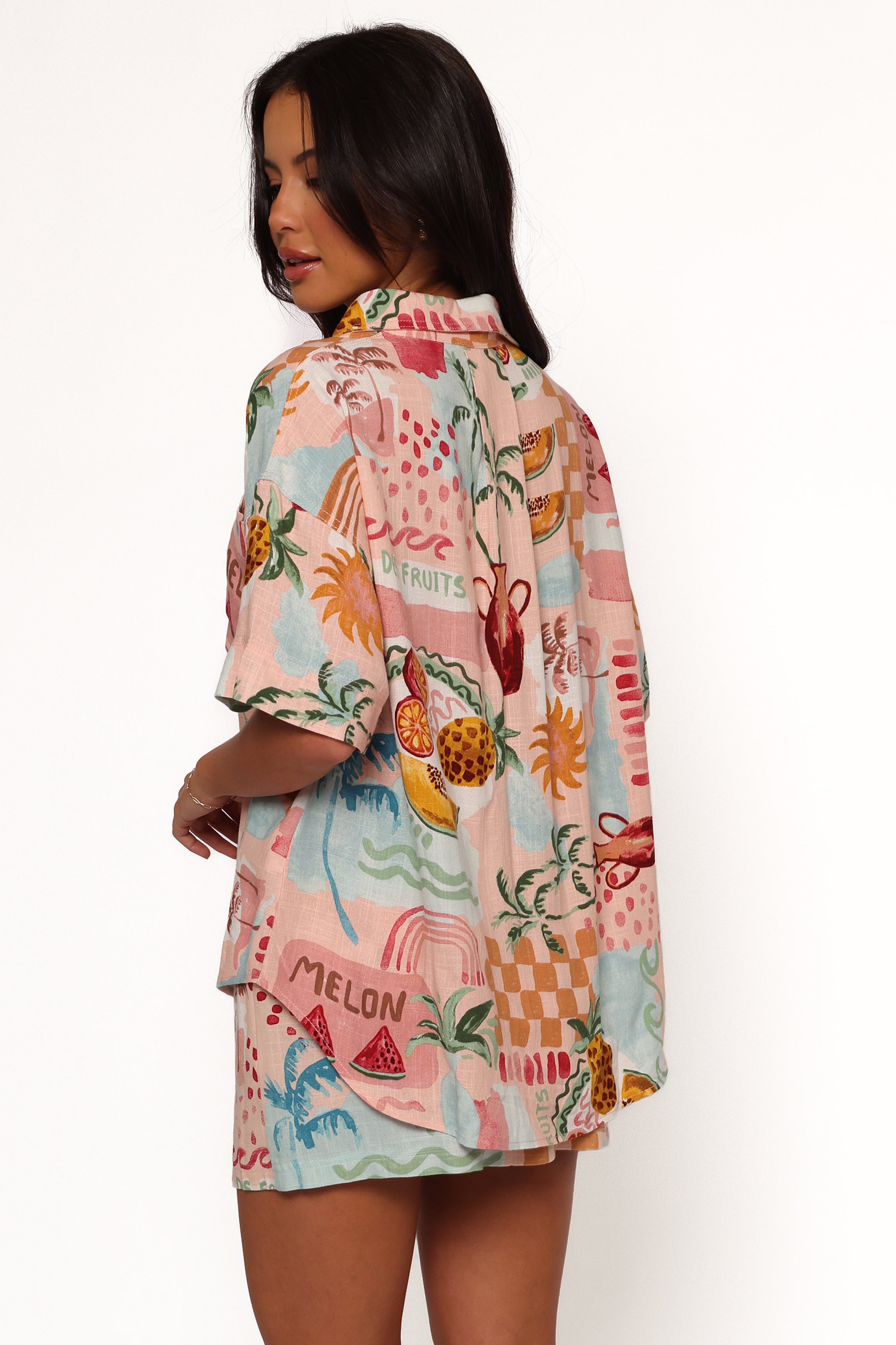 Petal and Pup USA TOPS Abella Short Sleeve Shirt - Summer Haze