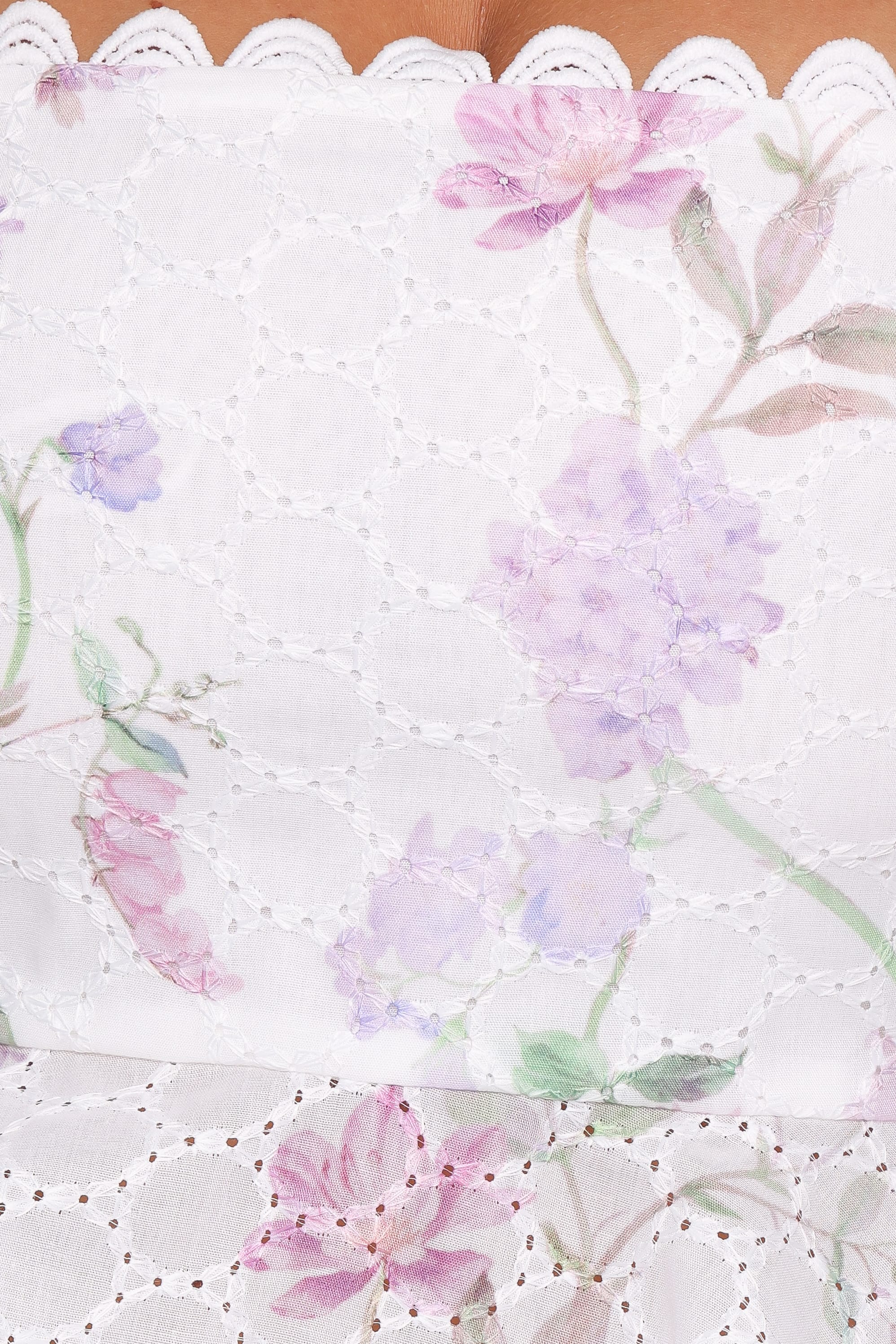 Petal and Pup USA TOPS Adams Peplum Top - Purple Floral