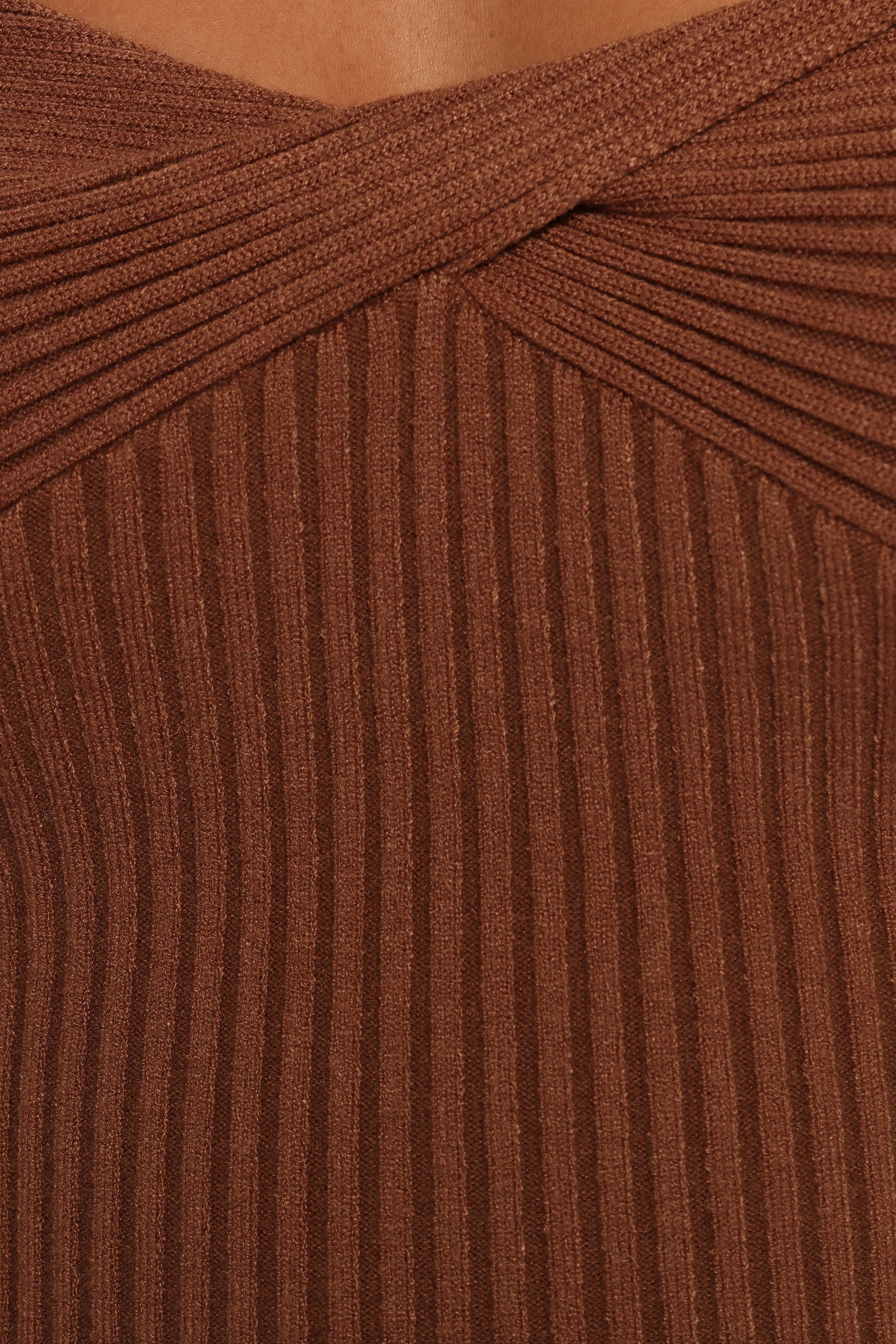 Petal and Pup USA TOPS Akopo Long Sleeve Top - Cognac