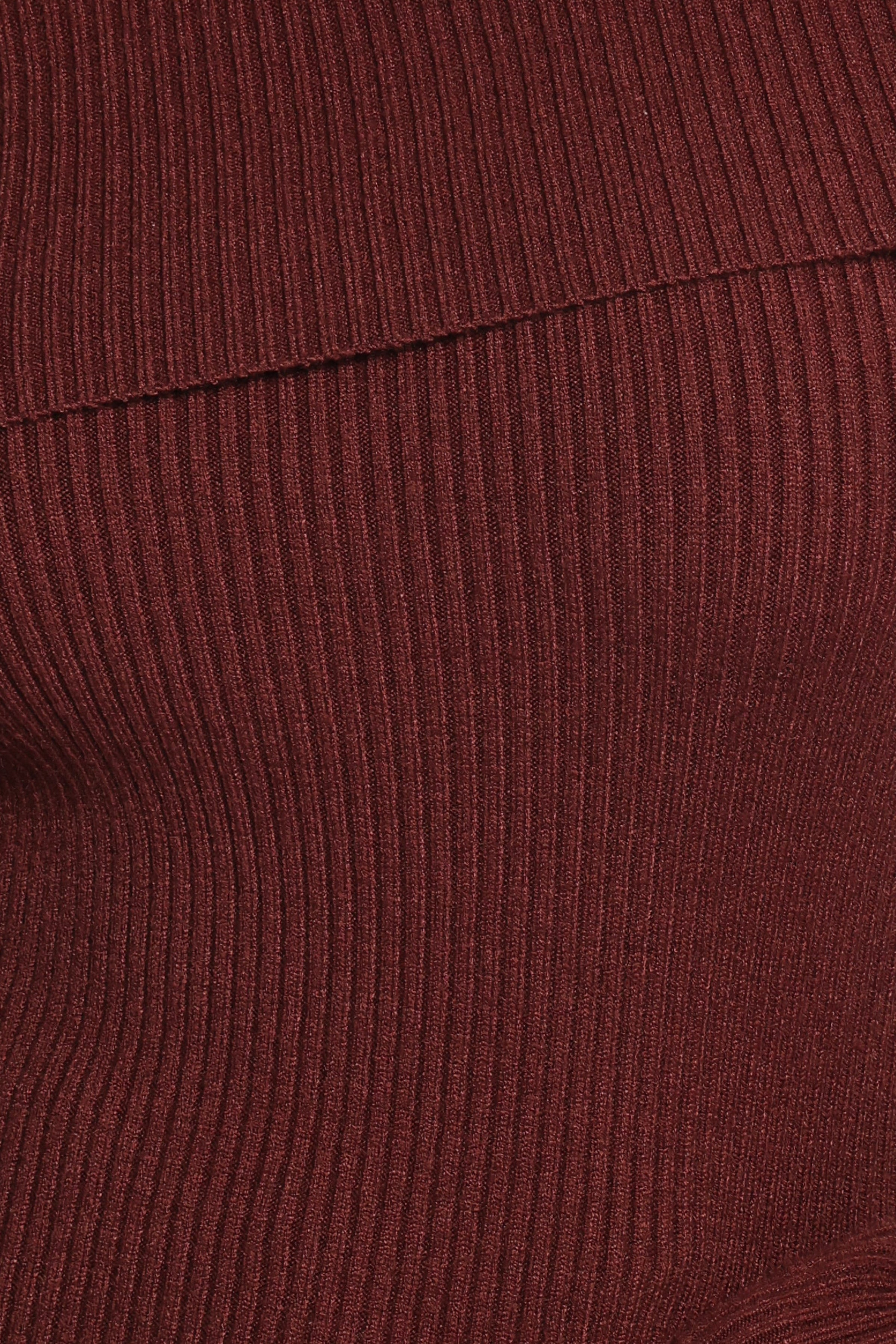 Petal and Pup USA TOPS Aleena Knit Top - Chocolate Brown