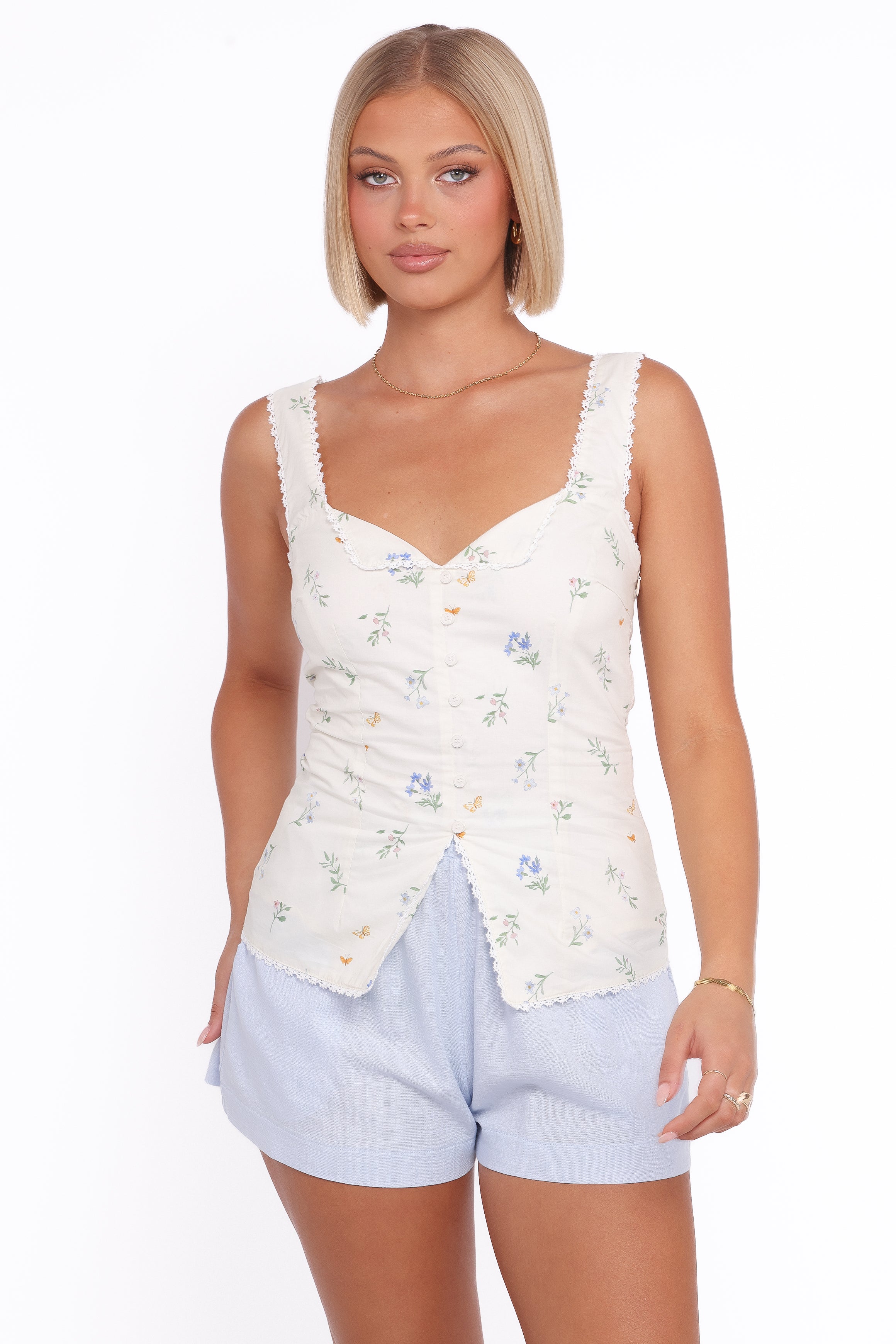 Petal and Pup USA TOPS Ana Top - Floral