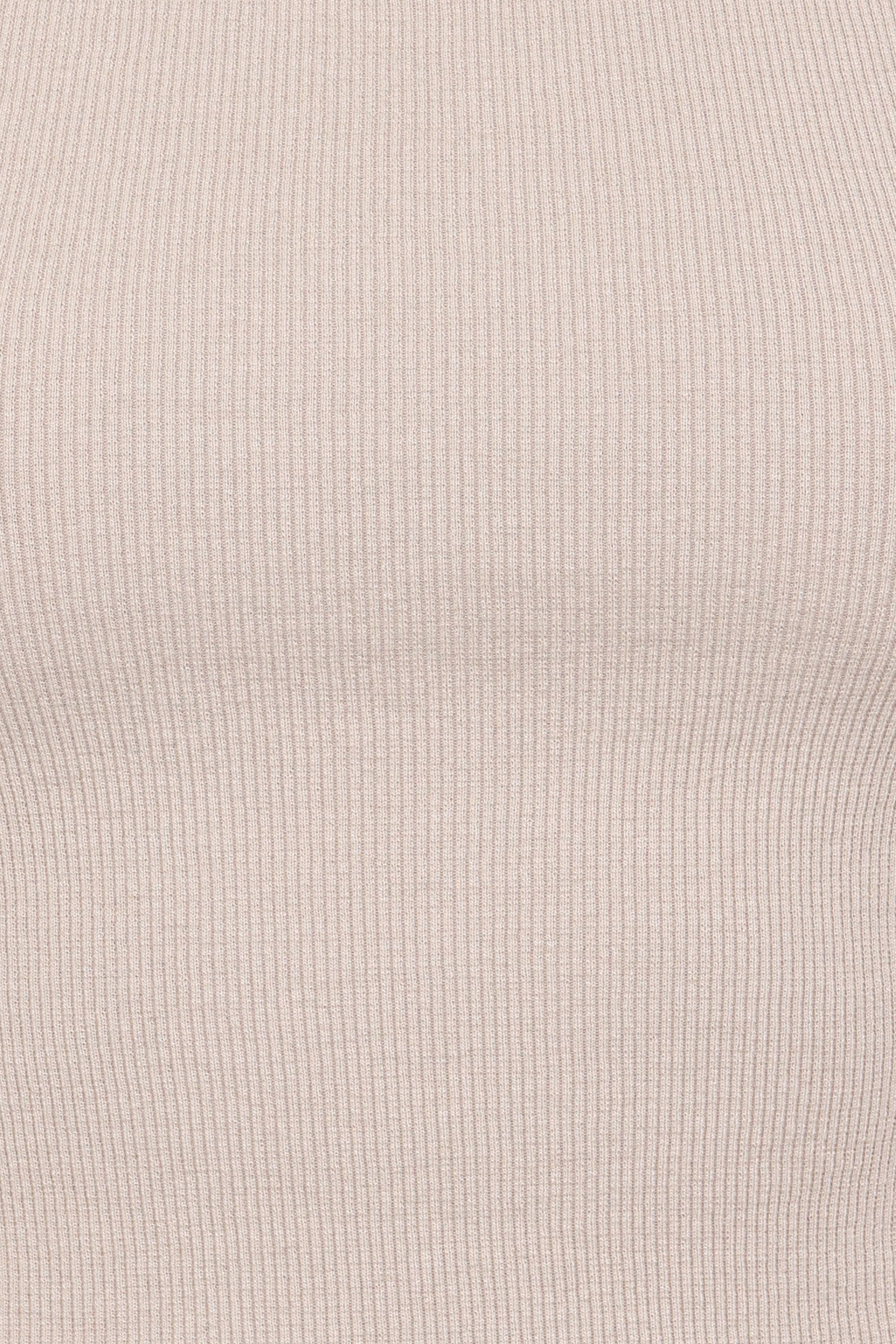 Petal and Pup USA TOPS Ari Ribbed Tank Top - Wheat