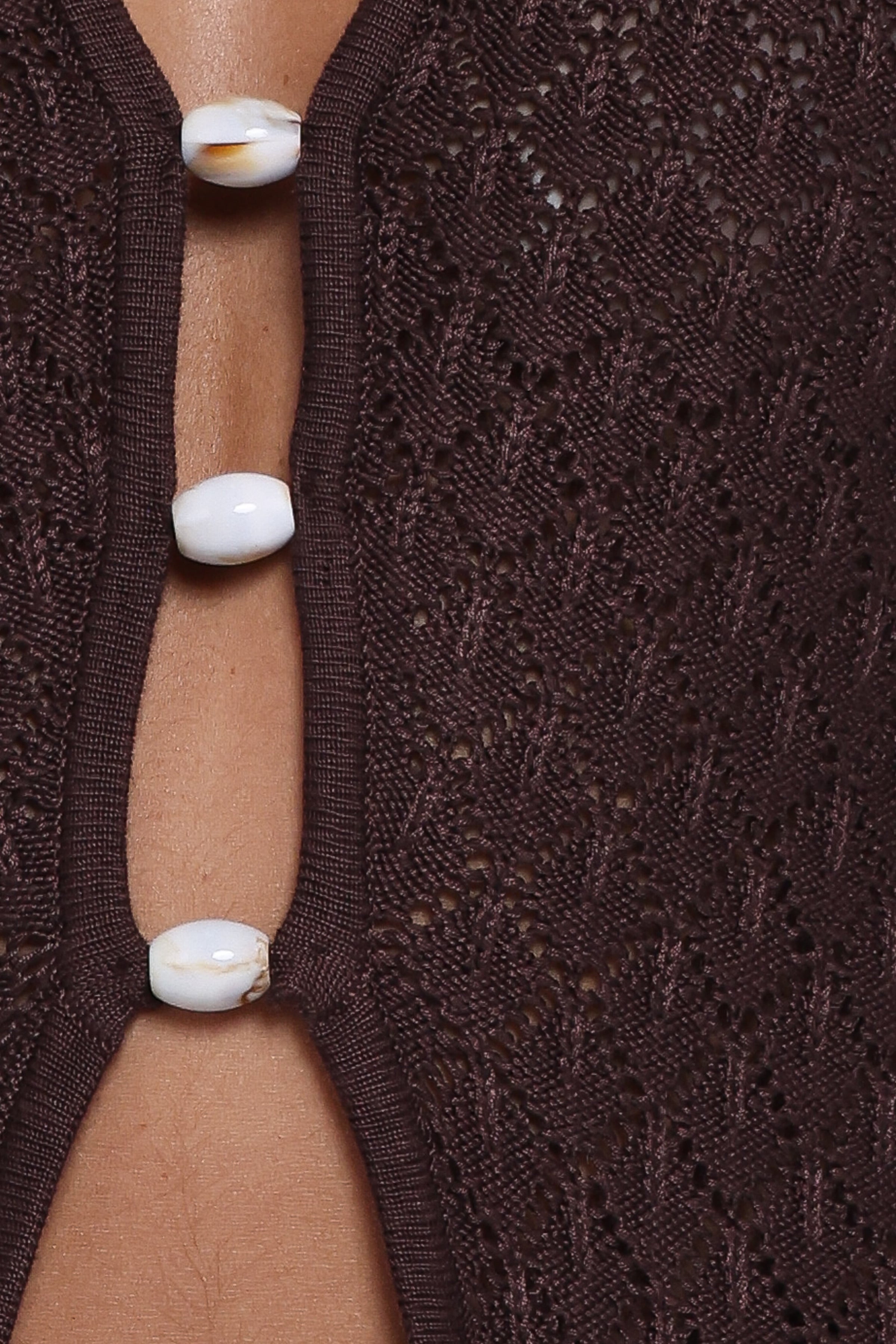 Petal and Pup USA TOPS Asplie Knit Top - Espresso