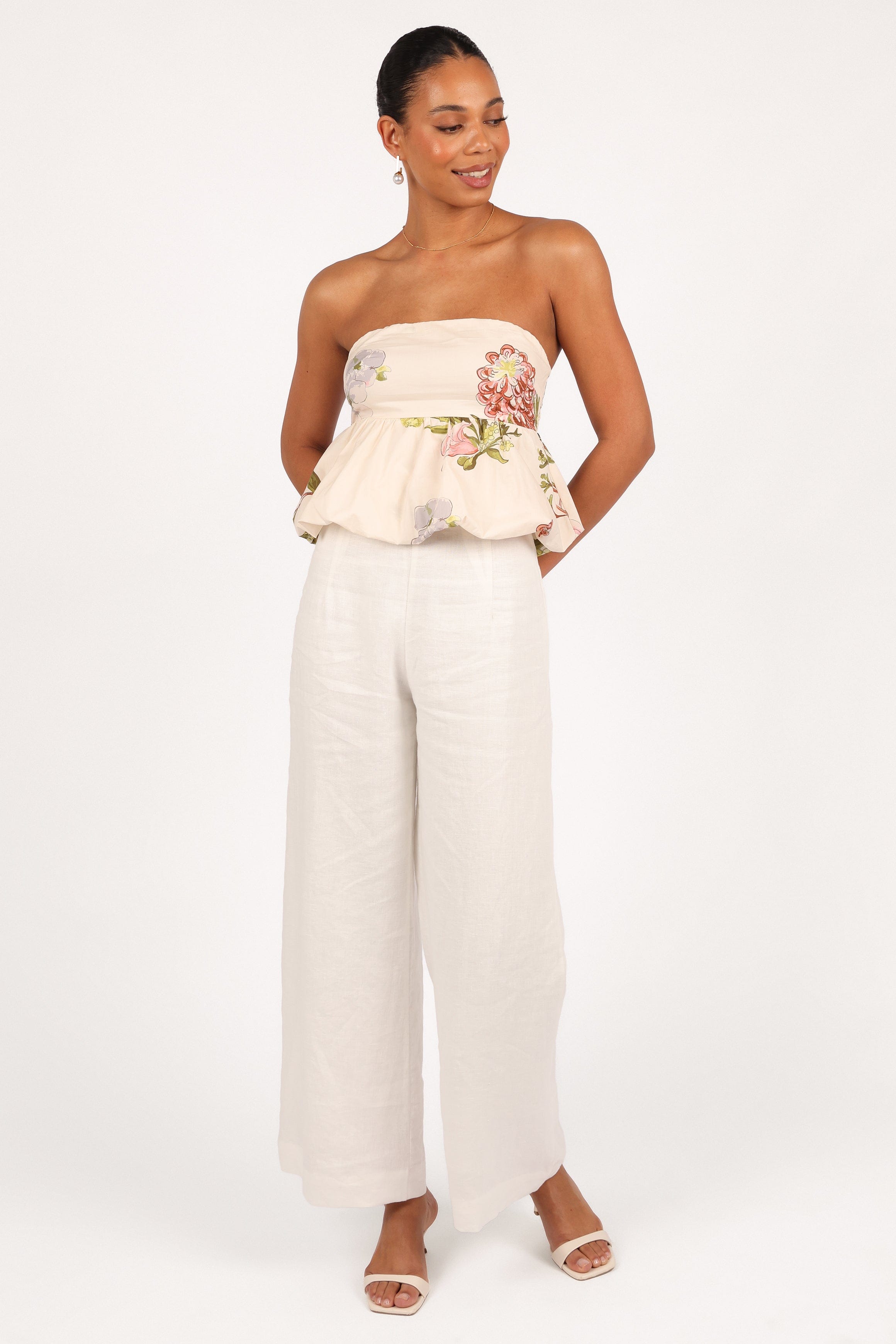 Petal and Pup USA TOPS Aurelie Strapless Top - Native Flora