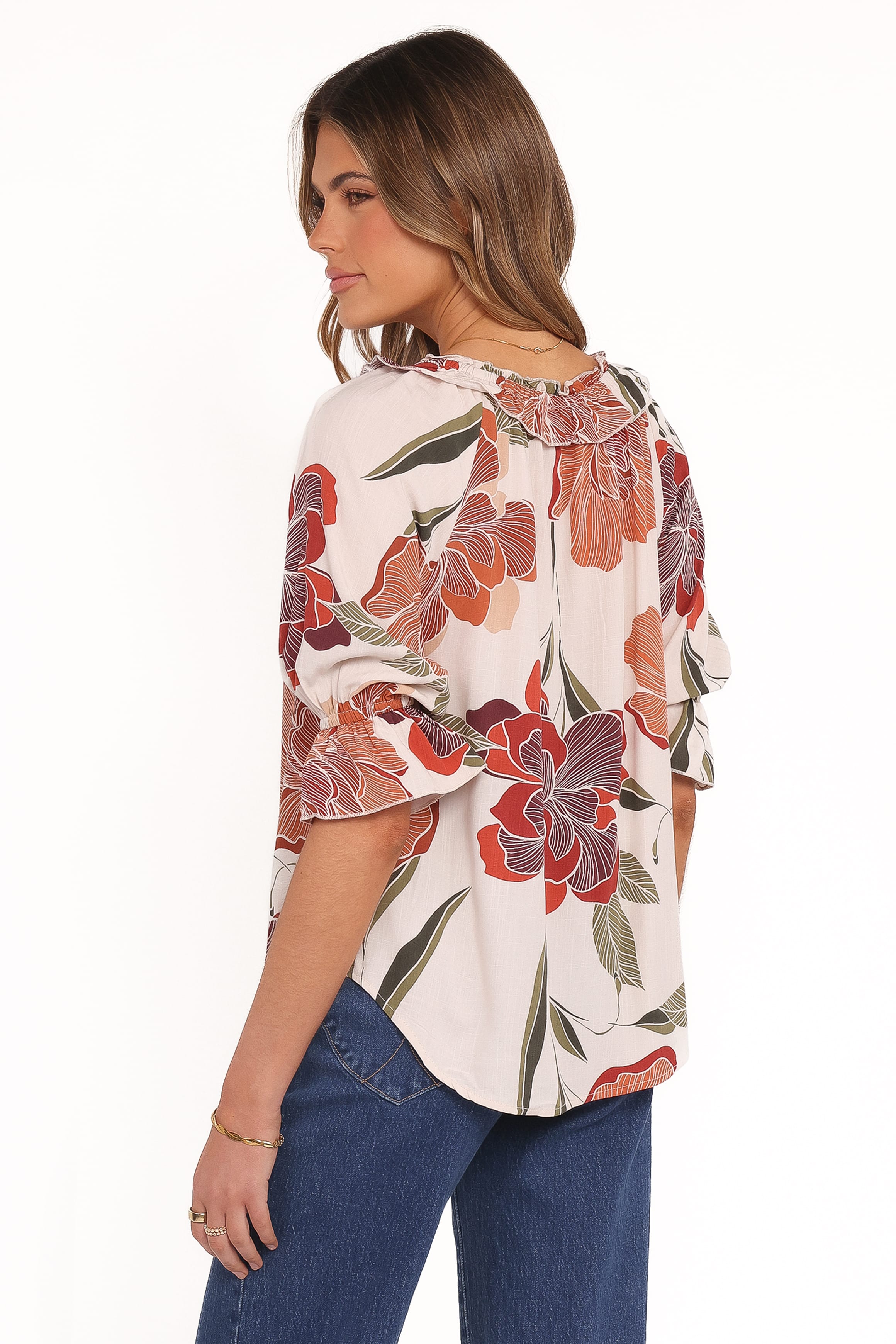 Petal and Pup USA TOPS Bertha Top - Fall Floral