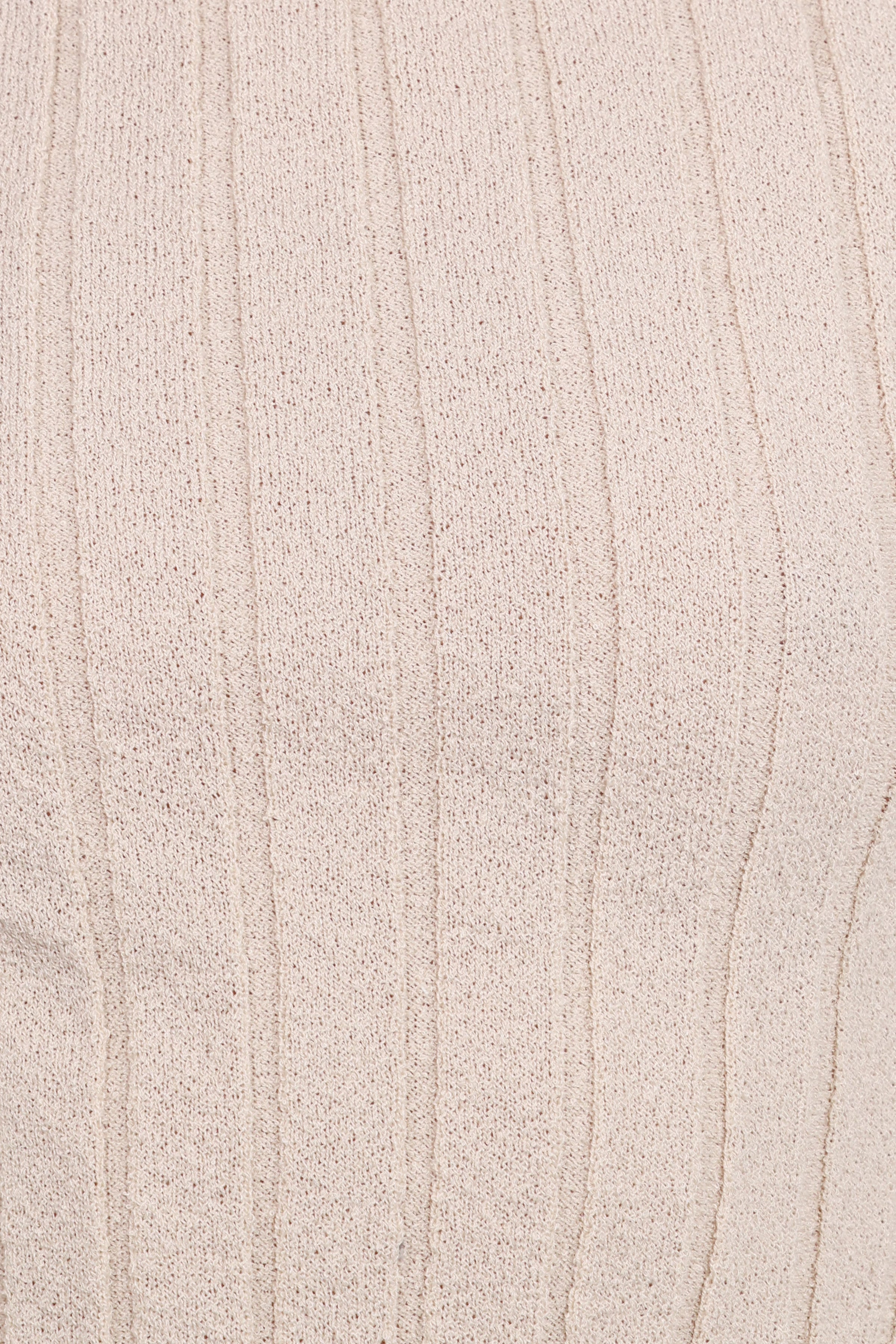 Petal and Pup USA TOPS Brodie Wide Rib Knit Top - Beige