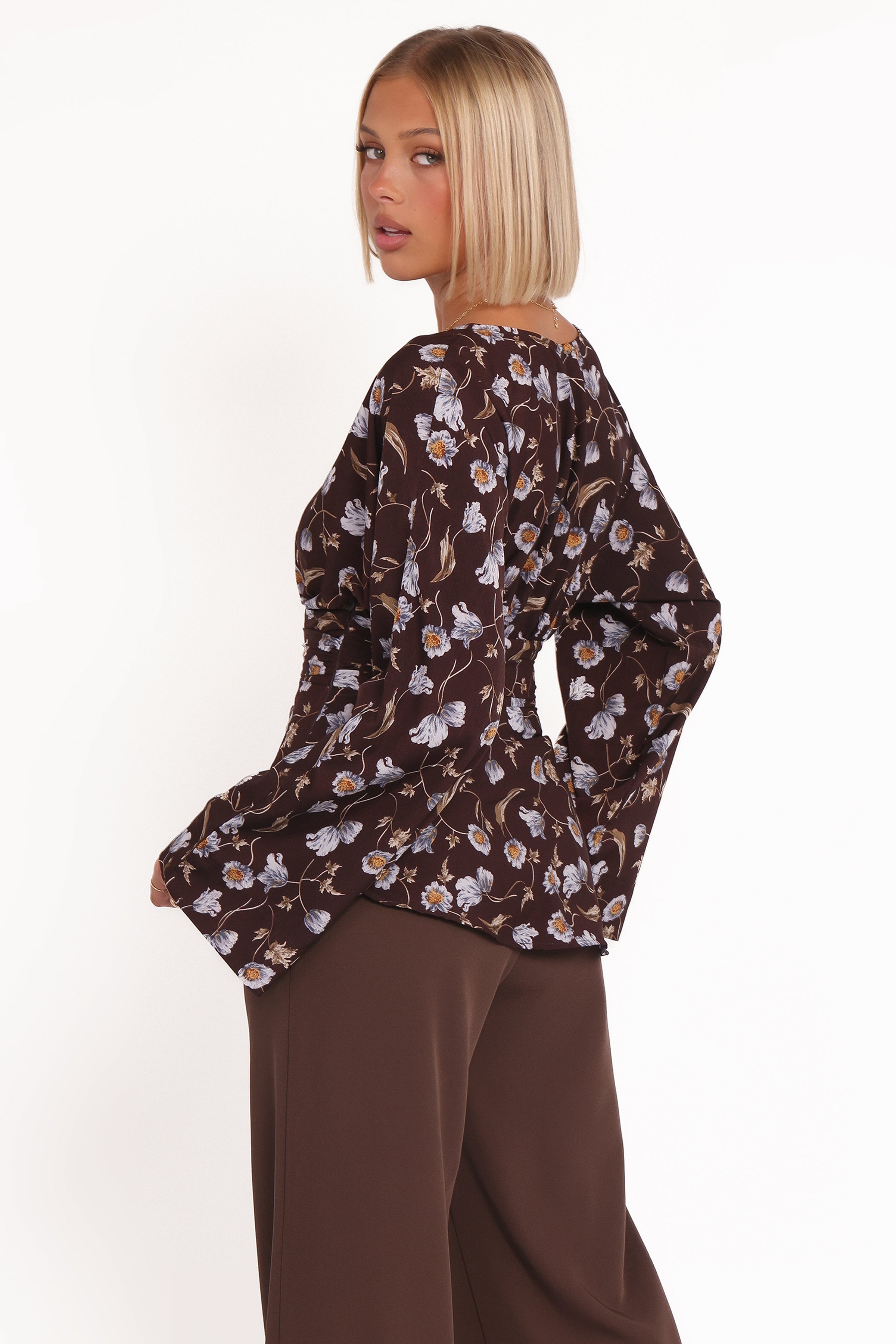 Petal and Pup USA TOPS Calantha Top - Fall Floral