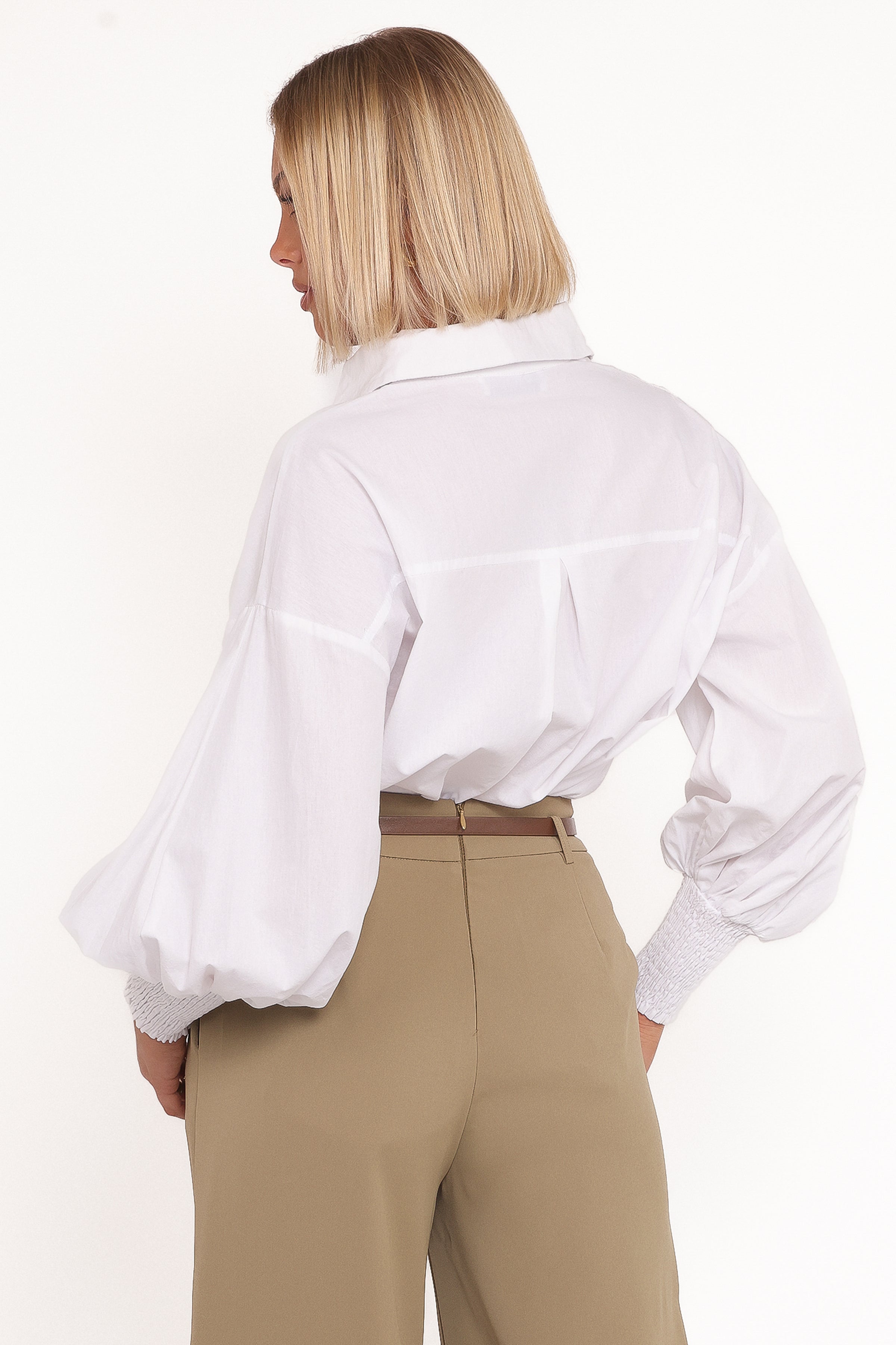 Petal and Pup USA TOPS Carys Shirt - White