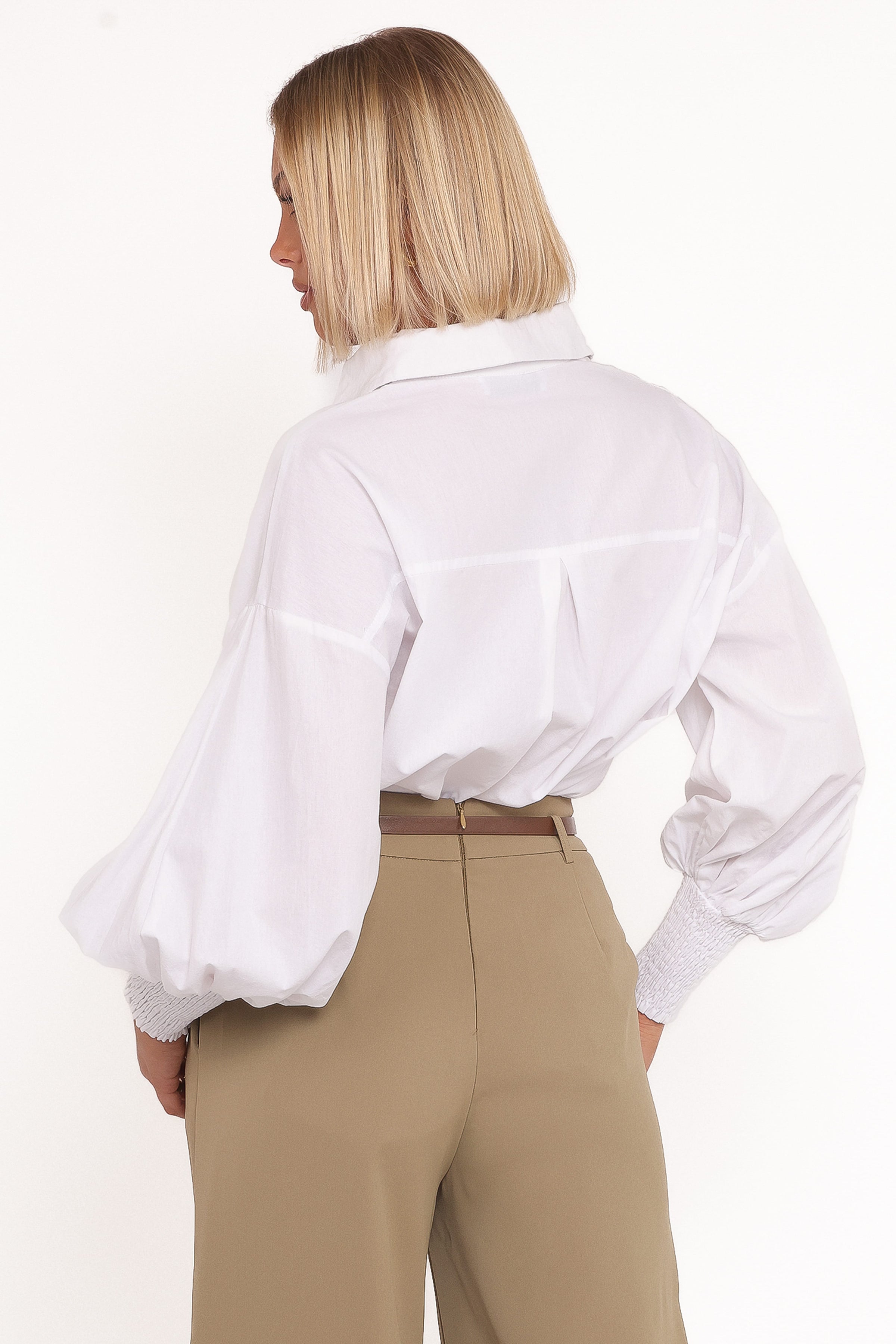Petal and Pup USA TOPS Carys Shirt - White