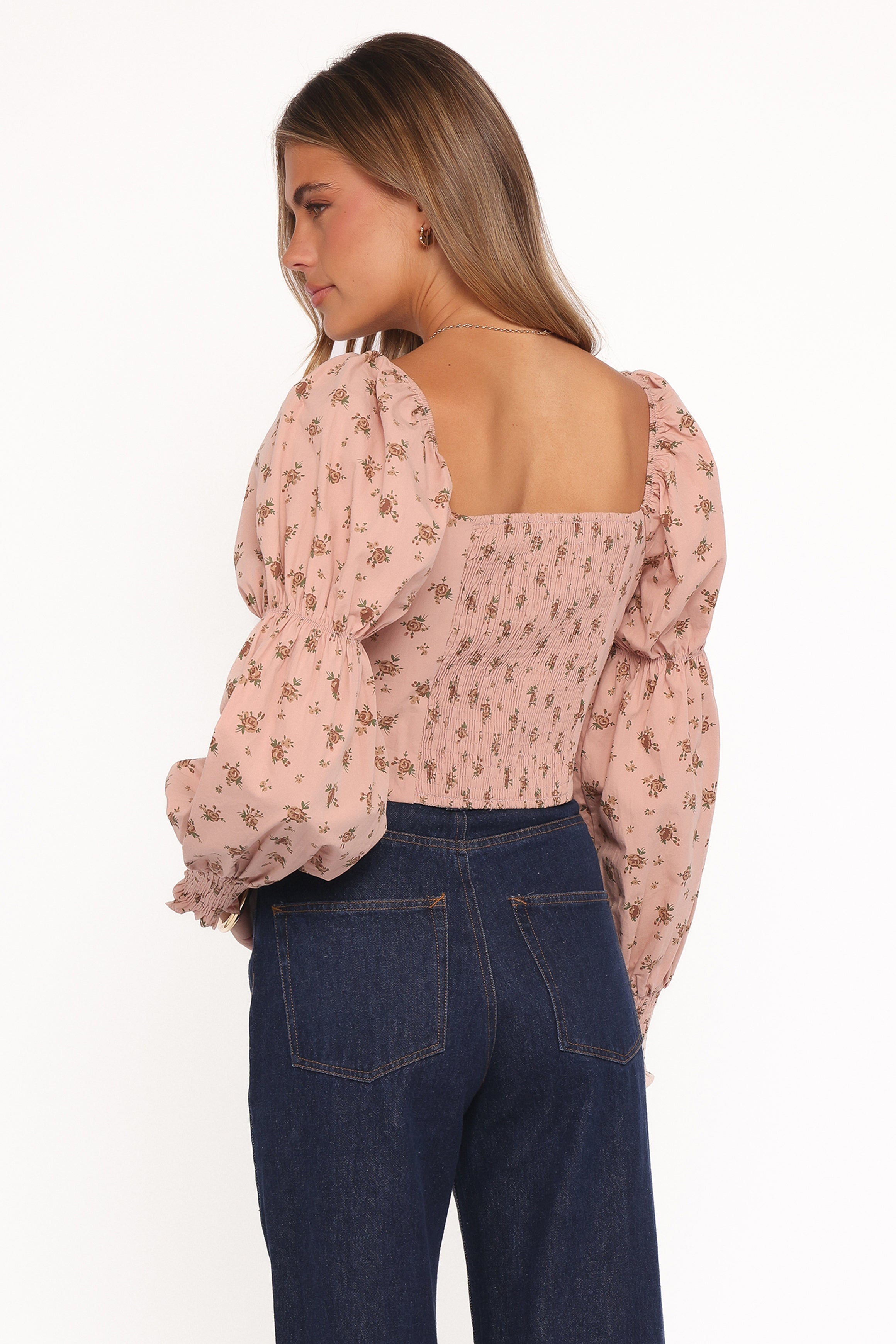 Petal and Pup USA TOPS Charlene Top - Pink Floral