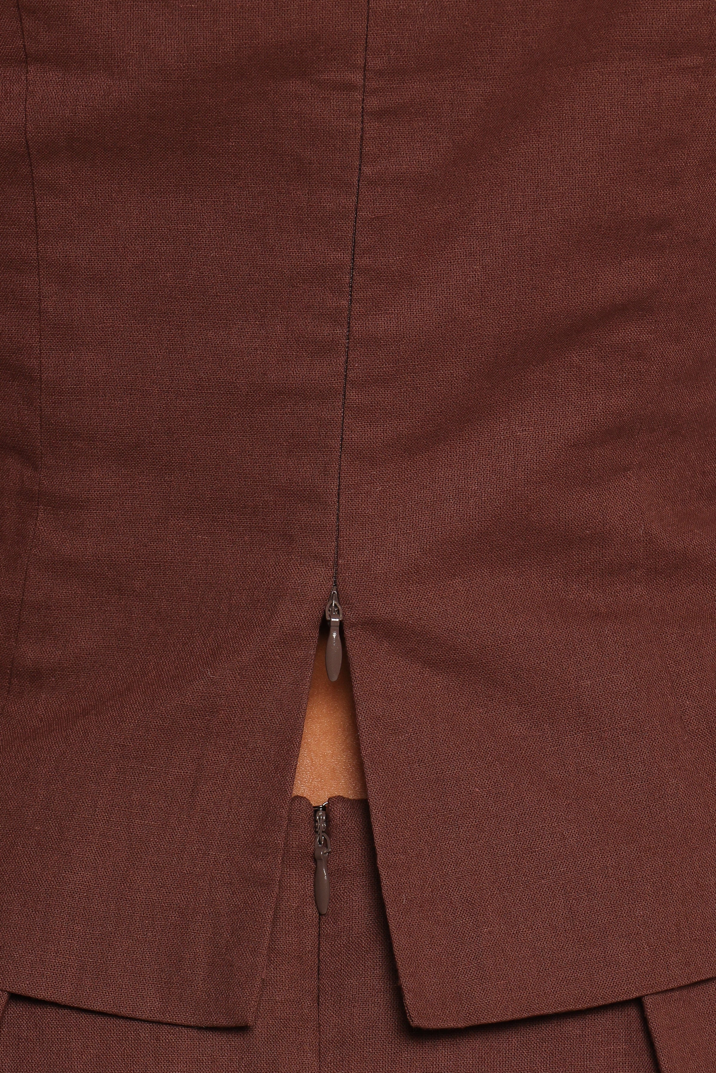 Petal and Pup USA TOPS Chiaro Shell Top - Brown