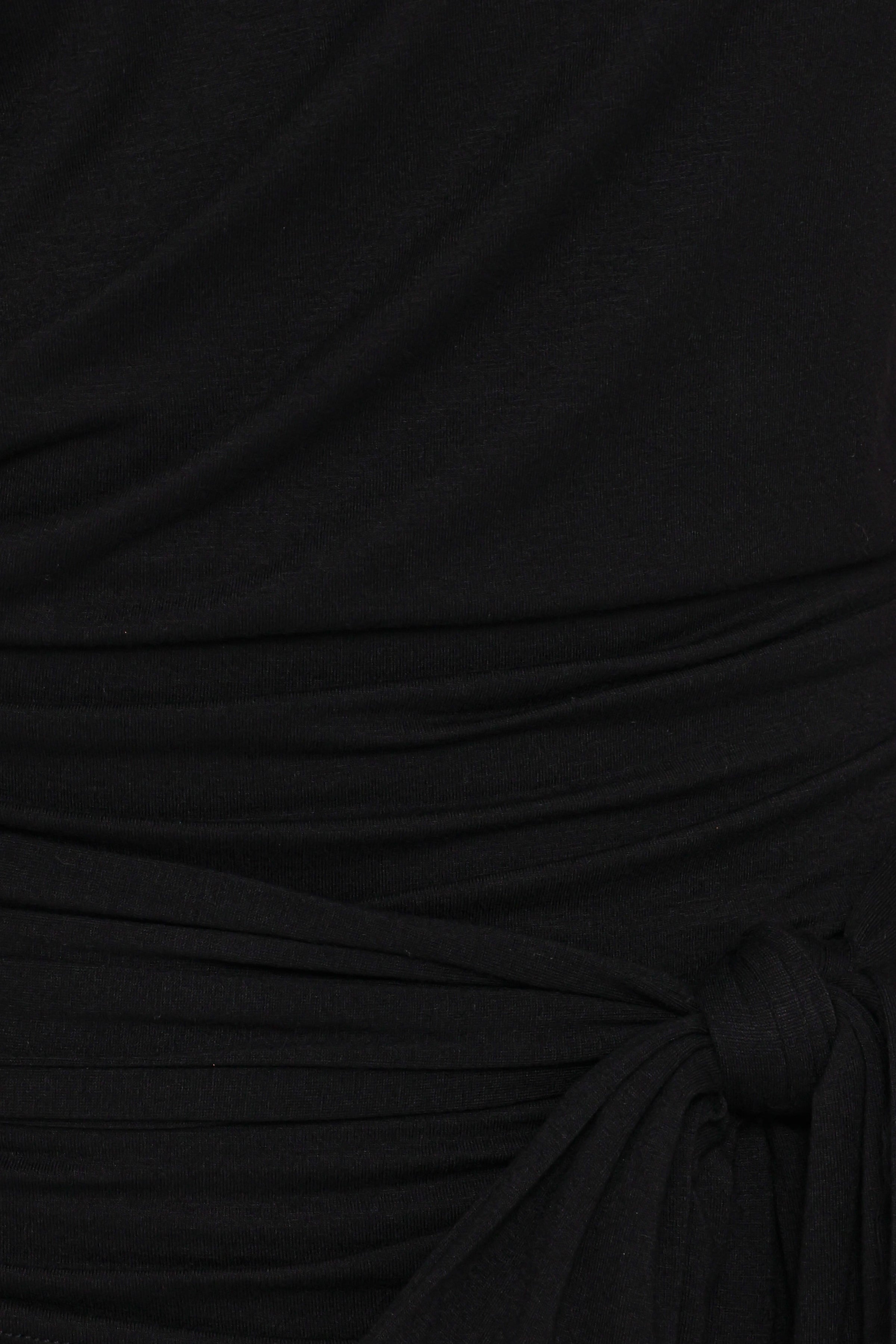 Petal and Pup USA TOPS Clarke Off The Shoulder Tie Top - Black