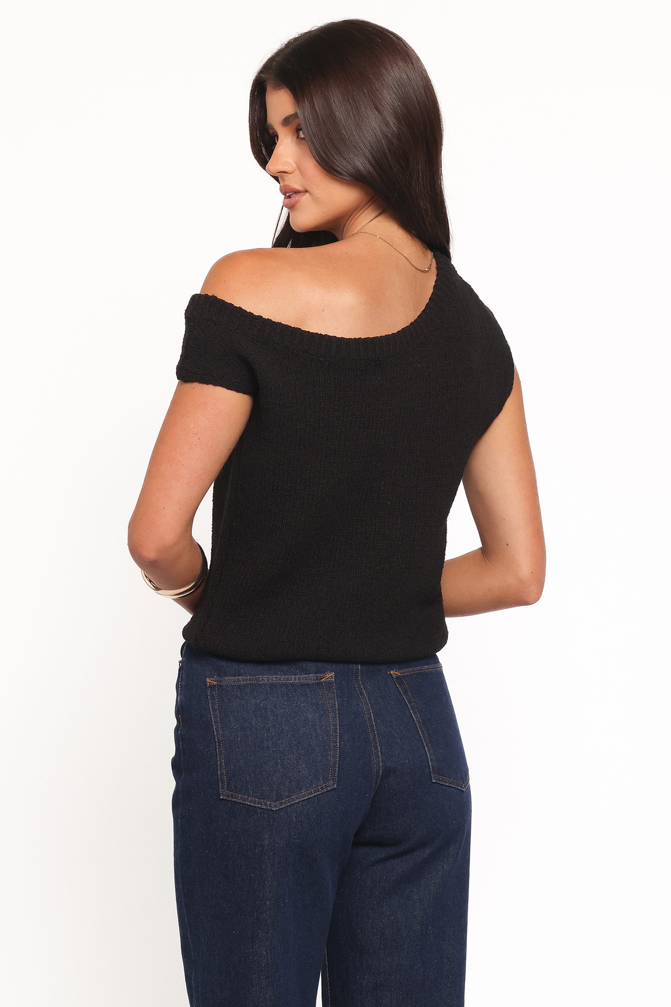 Petal and Pup USA TOPS Coco Knit Top - Black
