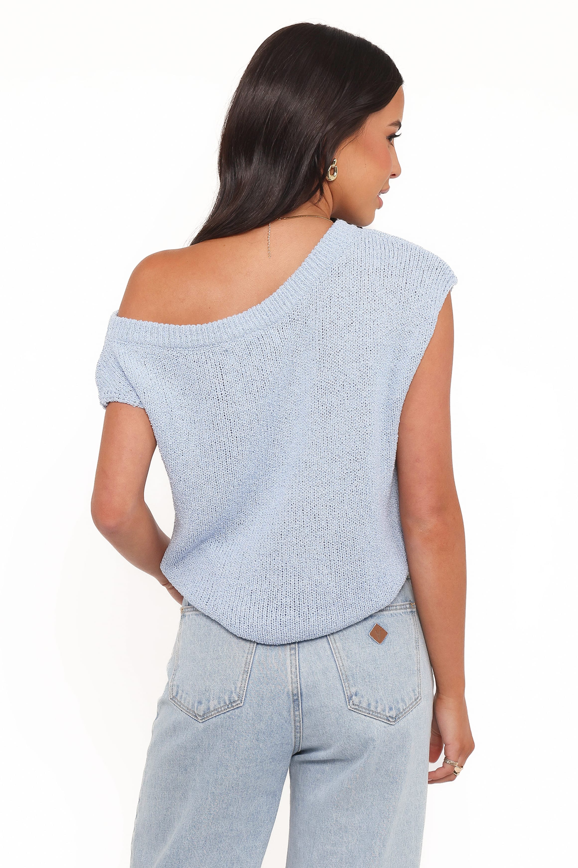 Petal and Pup USA TOPS Coco Knit Top - Pale Blue
