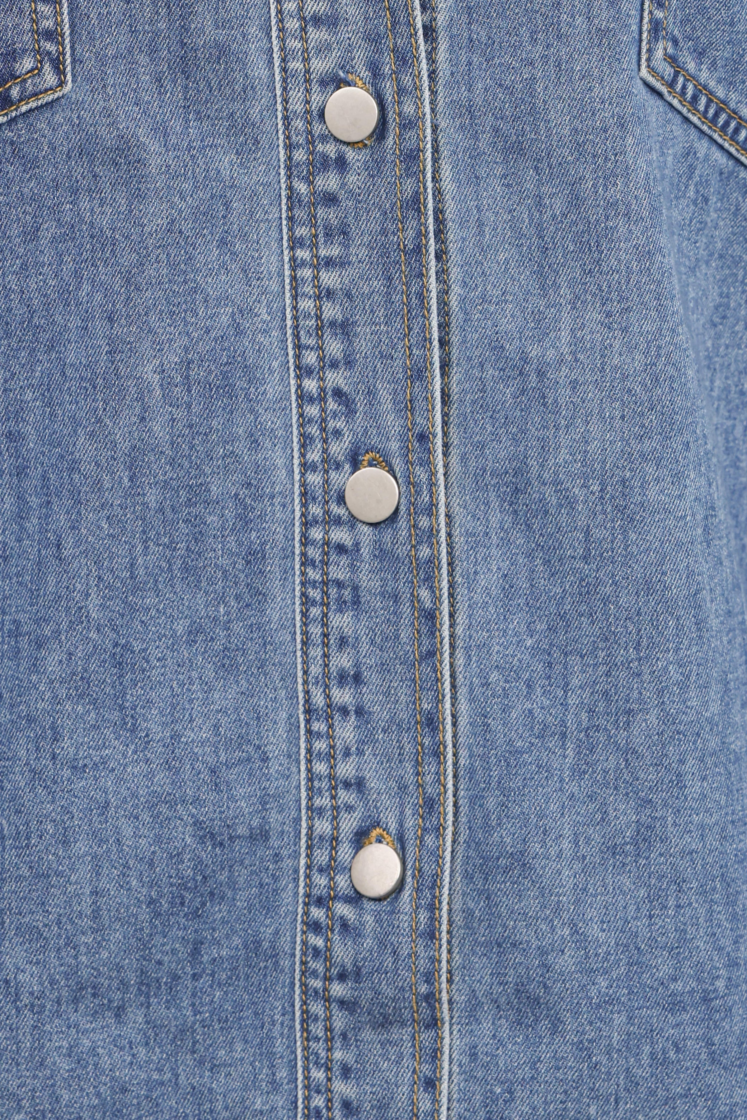 Petal and Pup USA TOPS Cornelia Denim Shirt - Blue