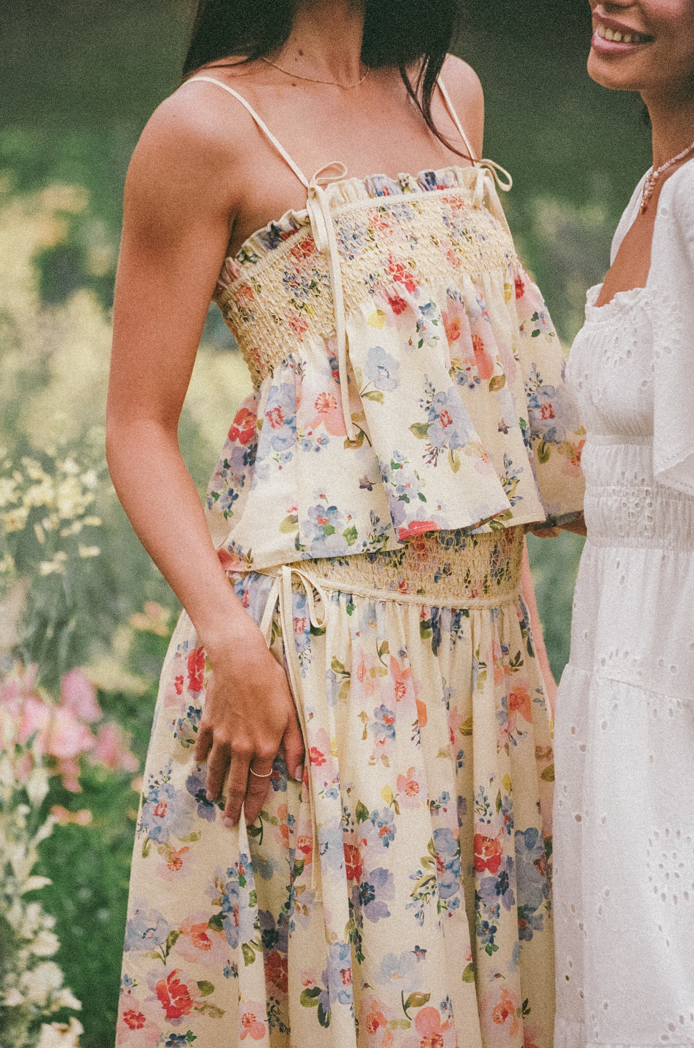 Petal and Pup USA TOPS Cosima Baby Doll Top - Yellow Floral