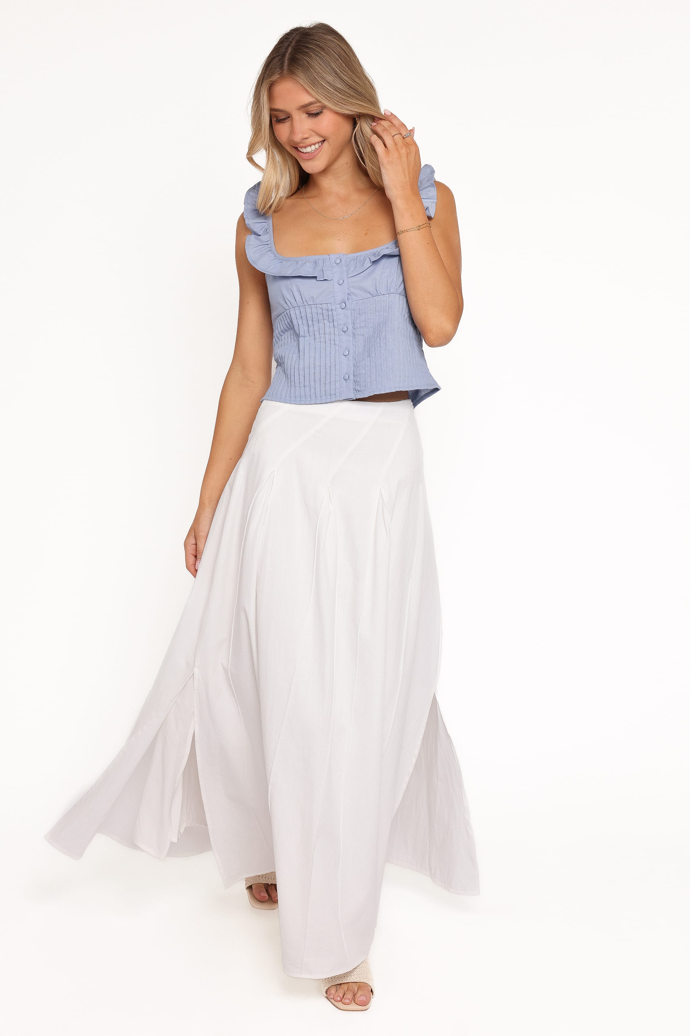 Petal and Pup USA TOPS Dervla Top - Blue
