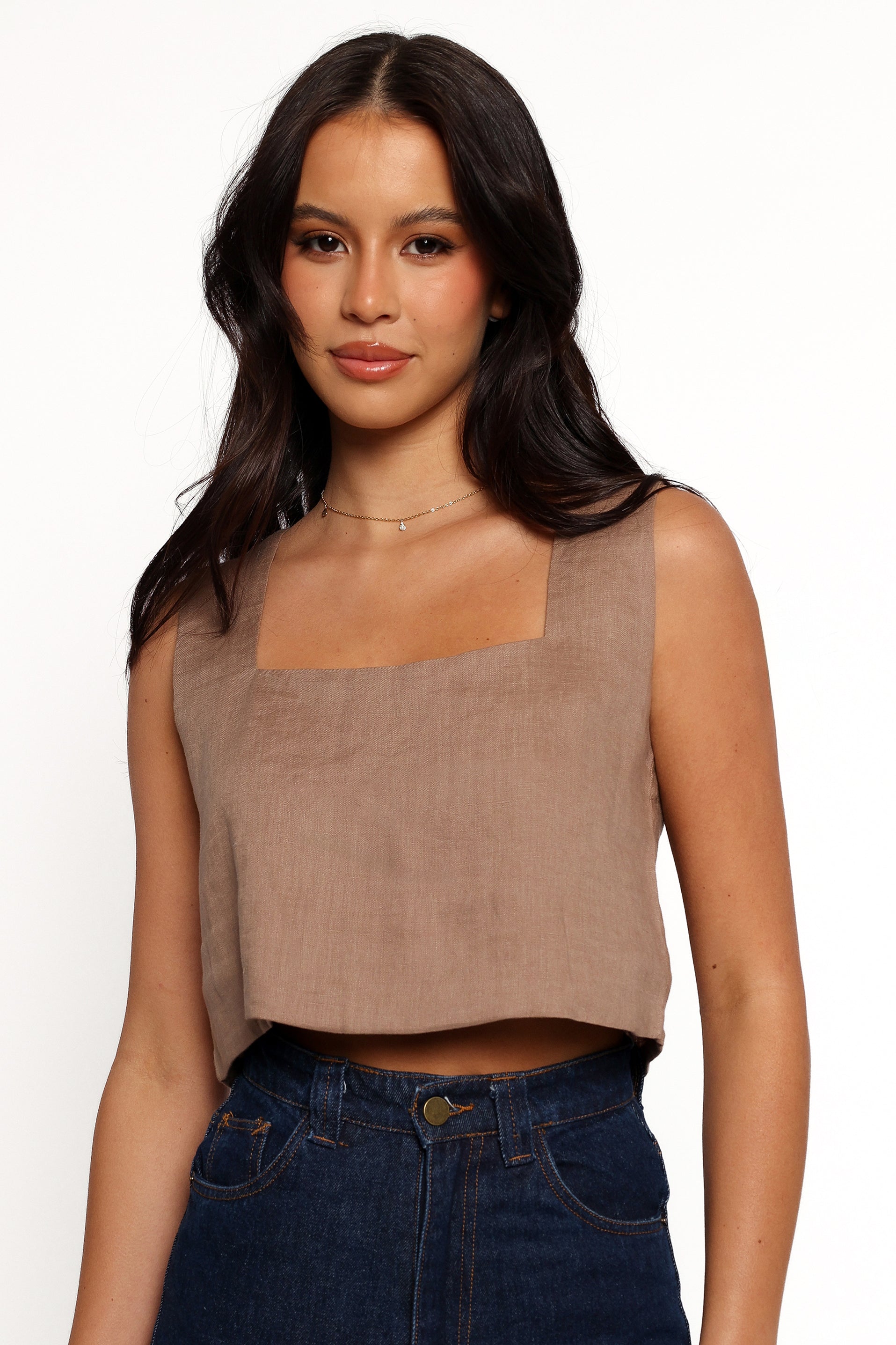 Petal and Pup USA TOPS Devlin Top - Mocha