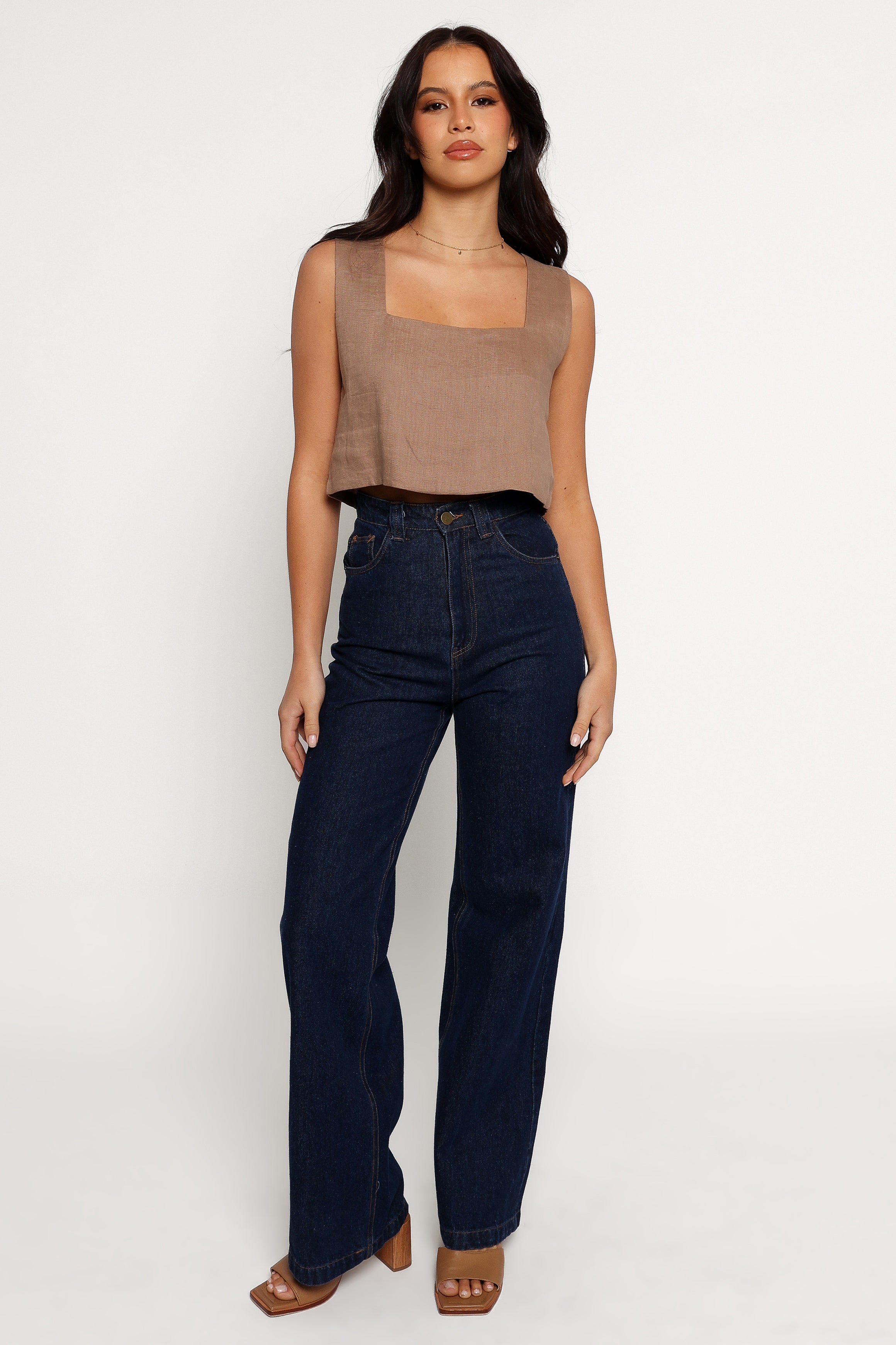 Petal and Pup USA TOPS Devlin Top - Mocha