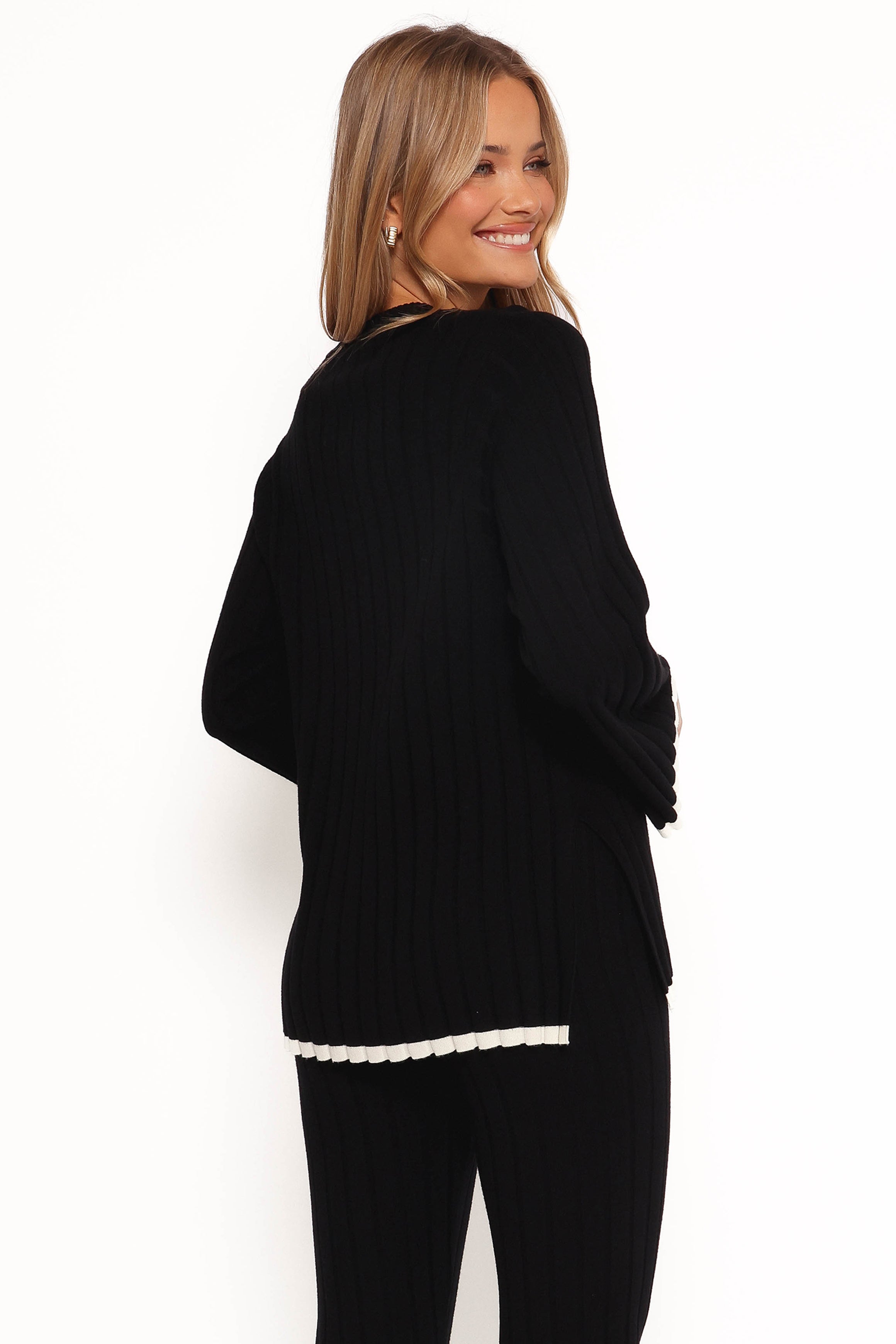 Petal and Pup USA TOPS Dora Knit Top - Black