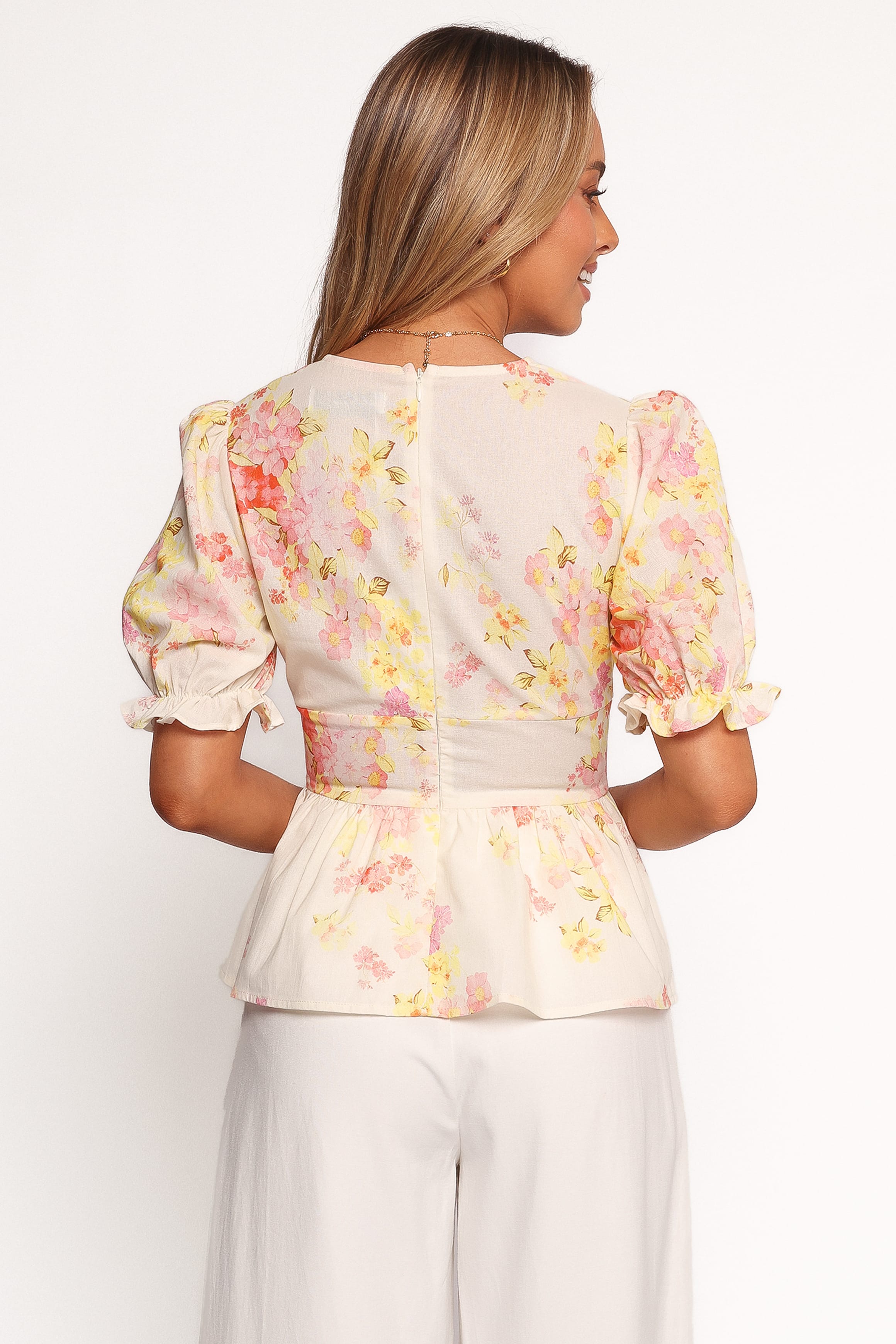 Petal and Pup USA TOPS Duchess Top - Pink Floral