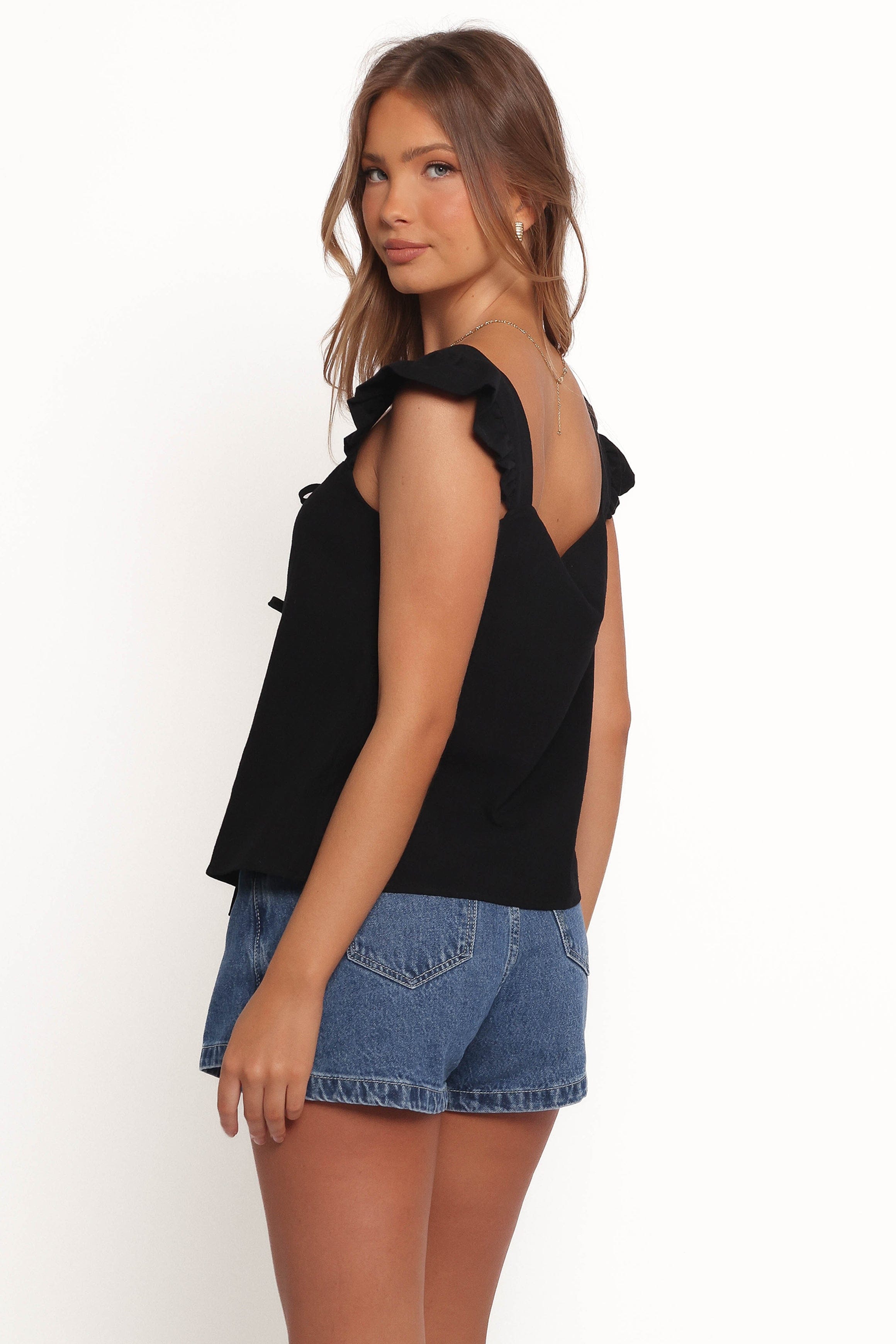 Petal and Pup USA TOPS Elsie Top - Black