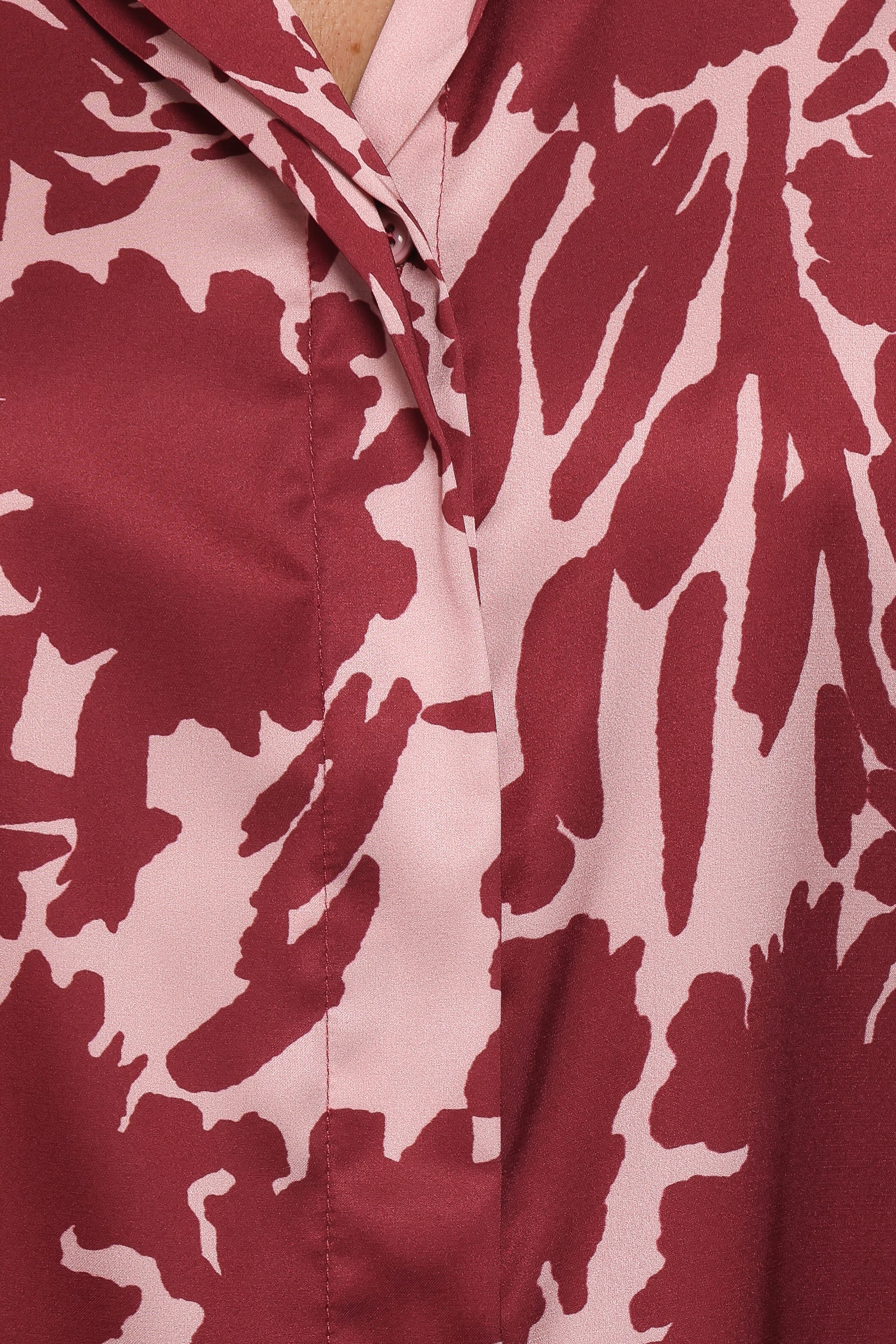 Petal and Pup USA TOPS Elysia Shirt - Pink Burgundy