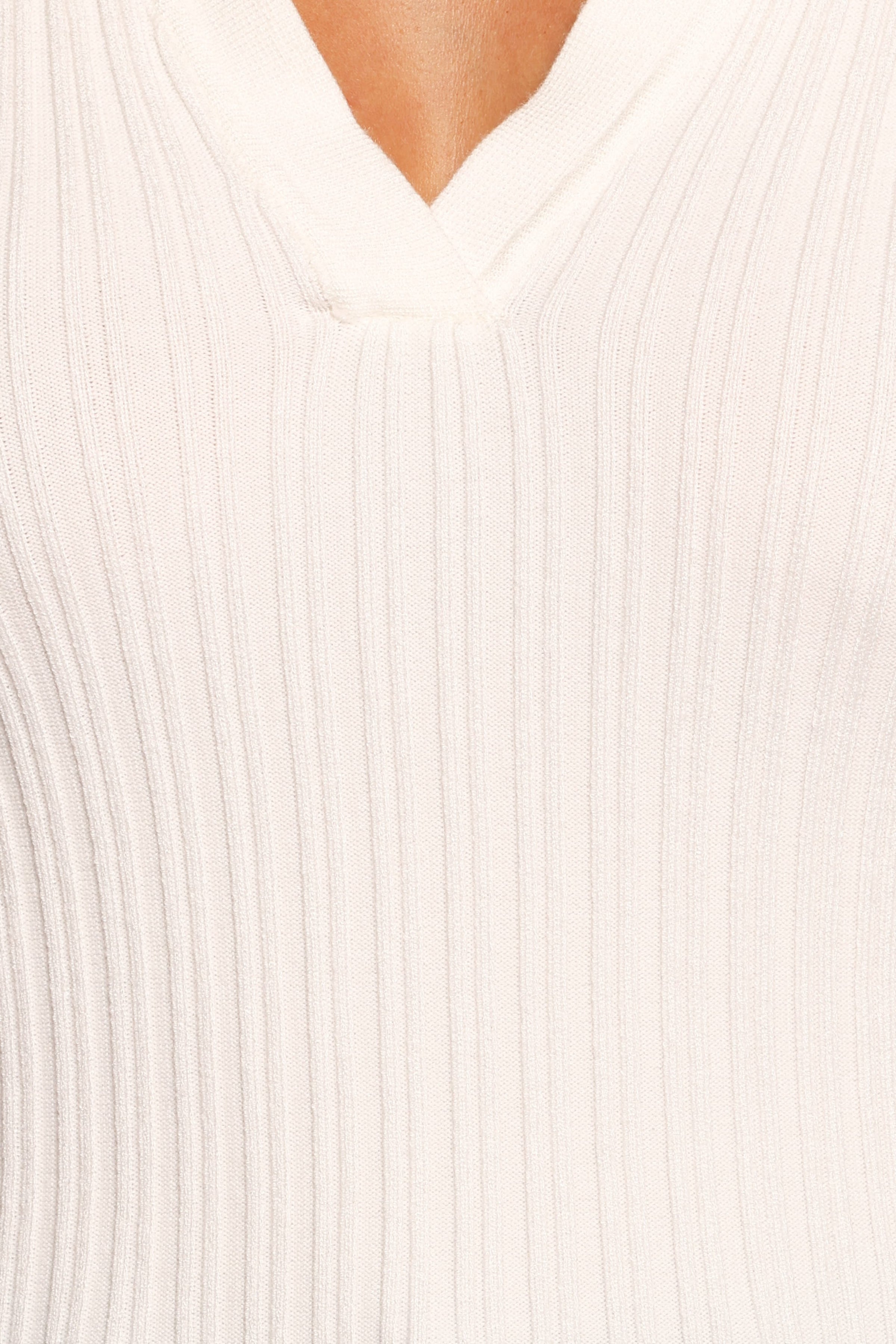 Petal and Pup USA TOPS Emmerson Long Sleeve Knit Top - White