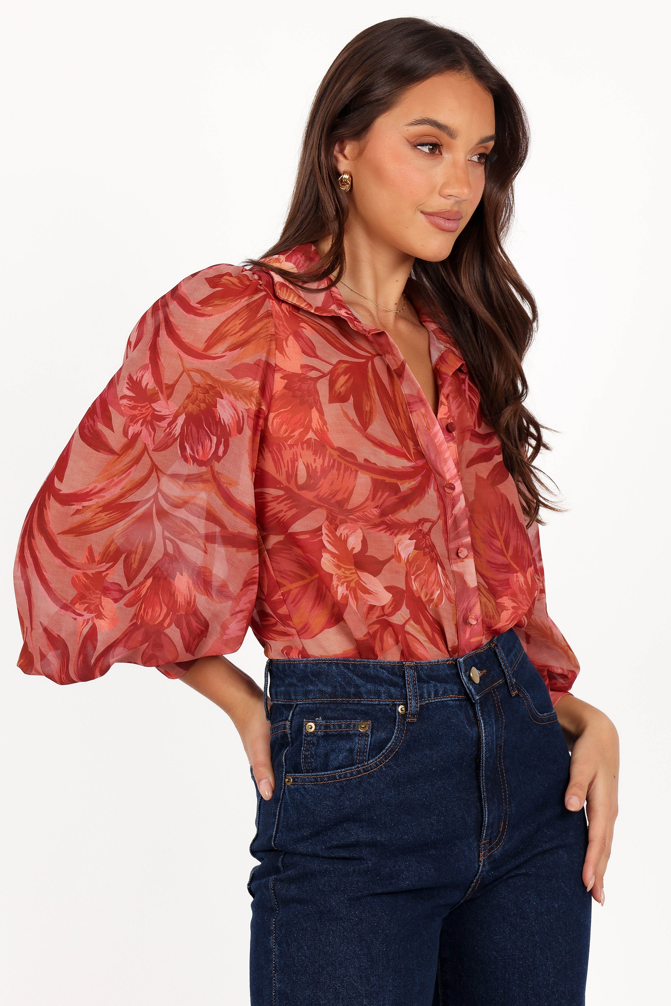Petal and Pup USA TOPS Fleetwood Blouse - Tropics
