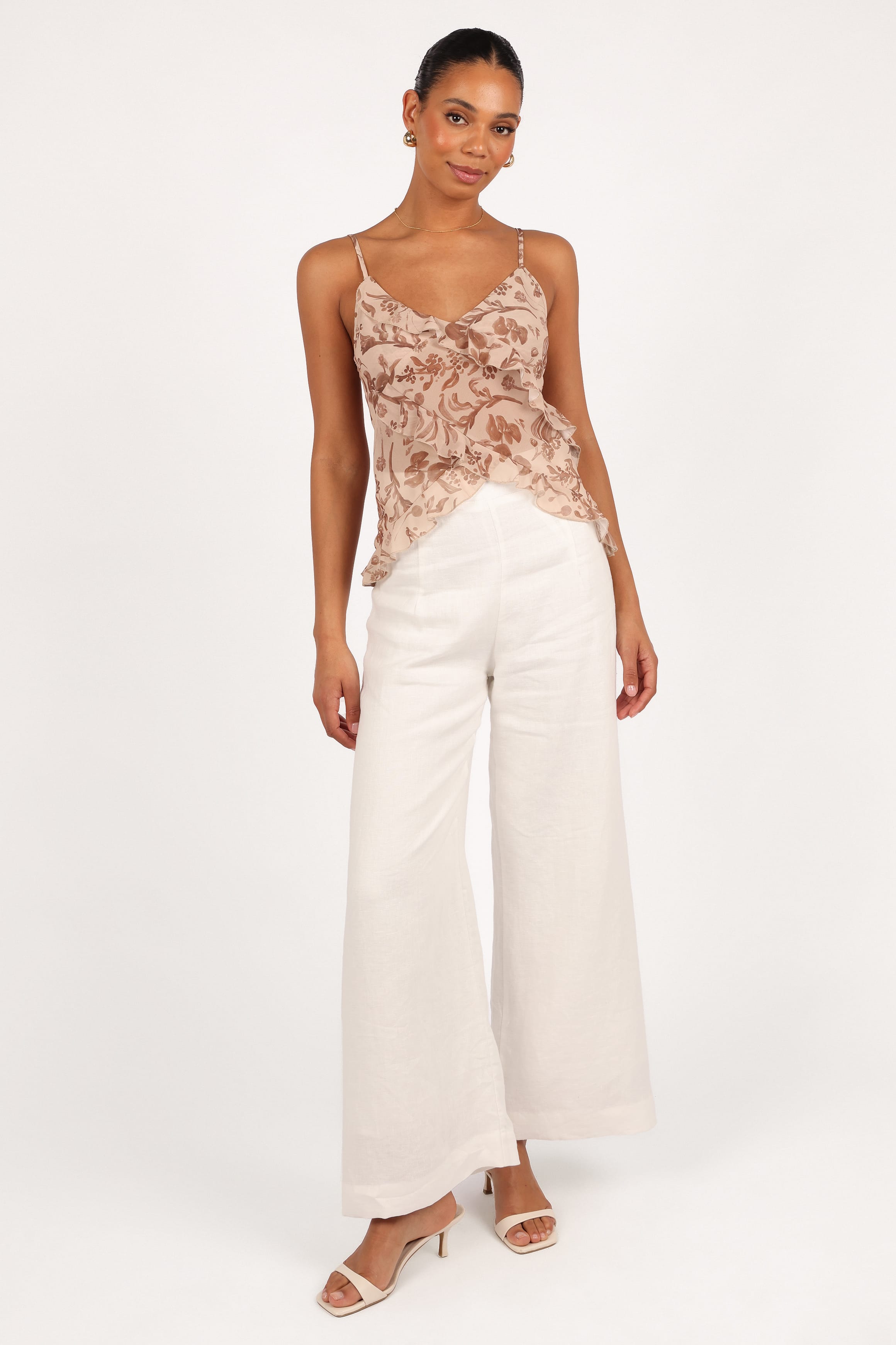 Petal and Pup USA TOPS Gabrielle Ruffle Top - Wild Orchid