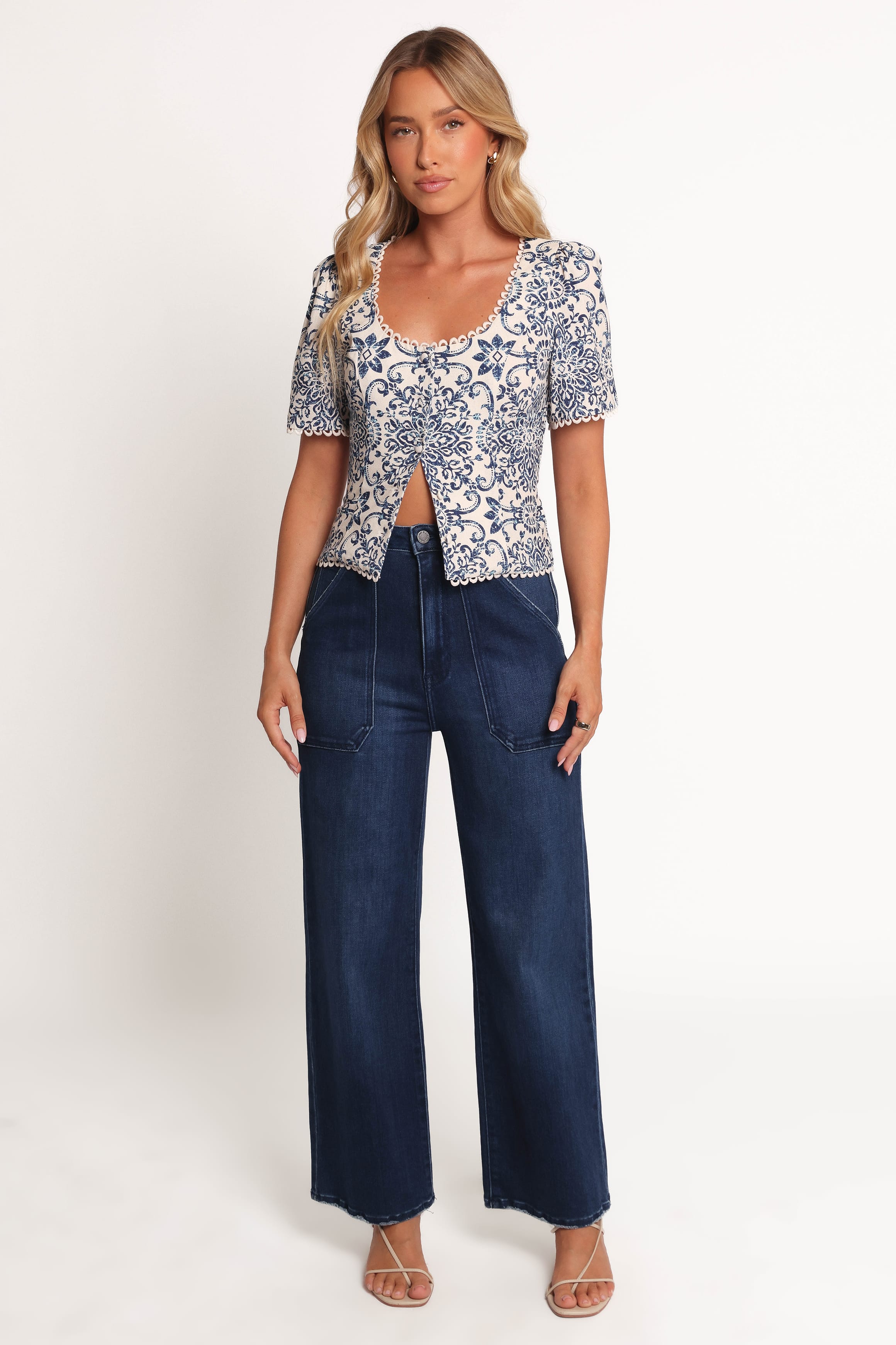 Petal and Pup USA TOPS Jett Top - Azalea Mosaic
