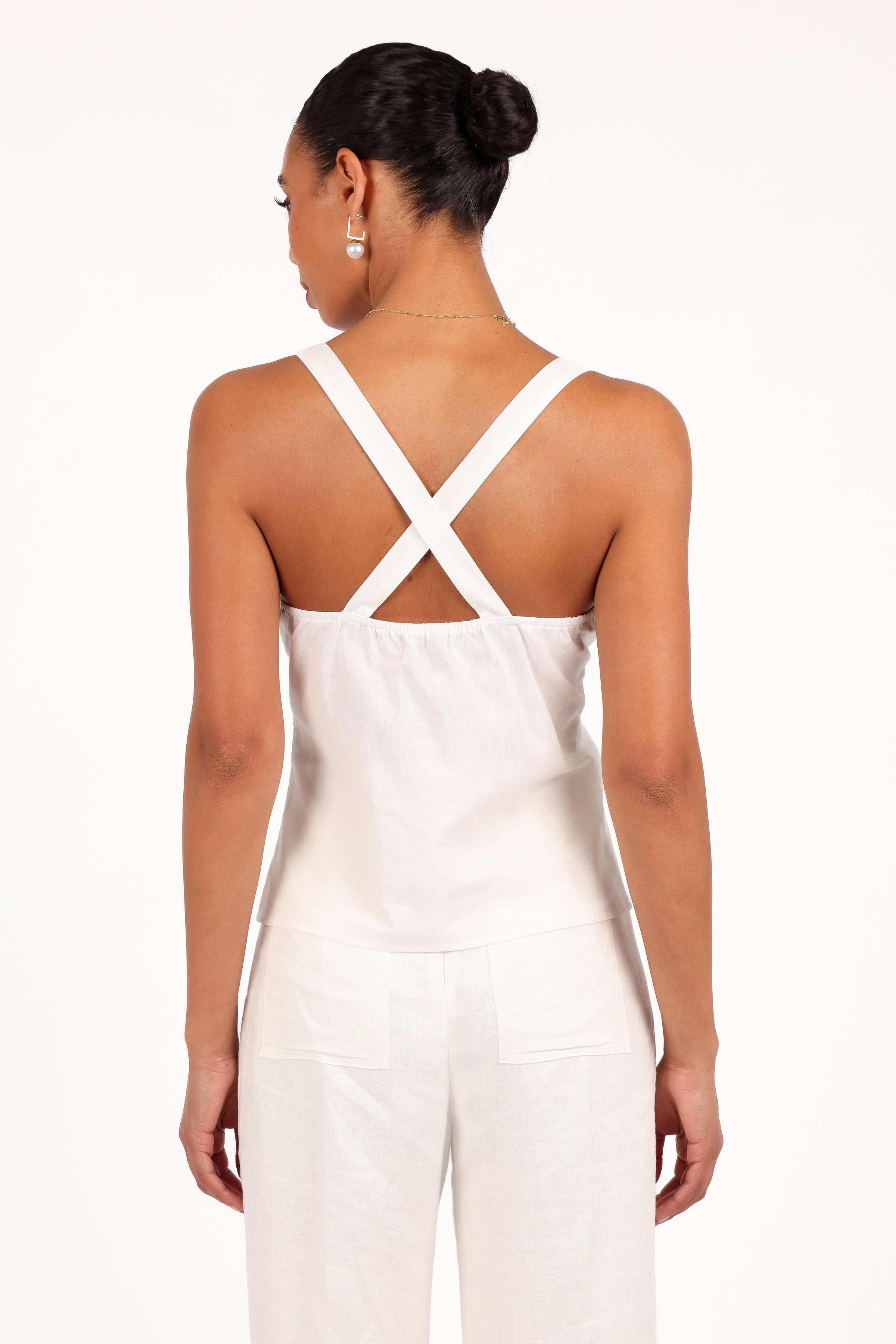 Petal and Pup USA TOPS Juliette Top - Cloud White