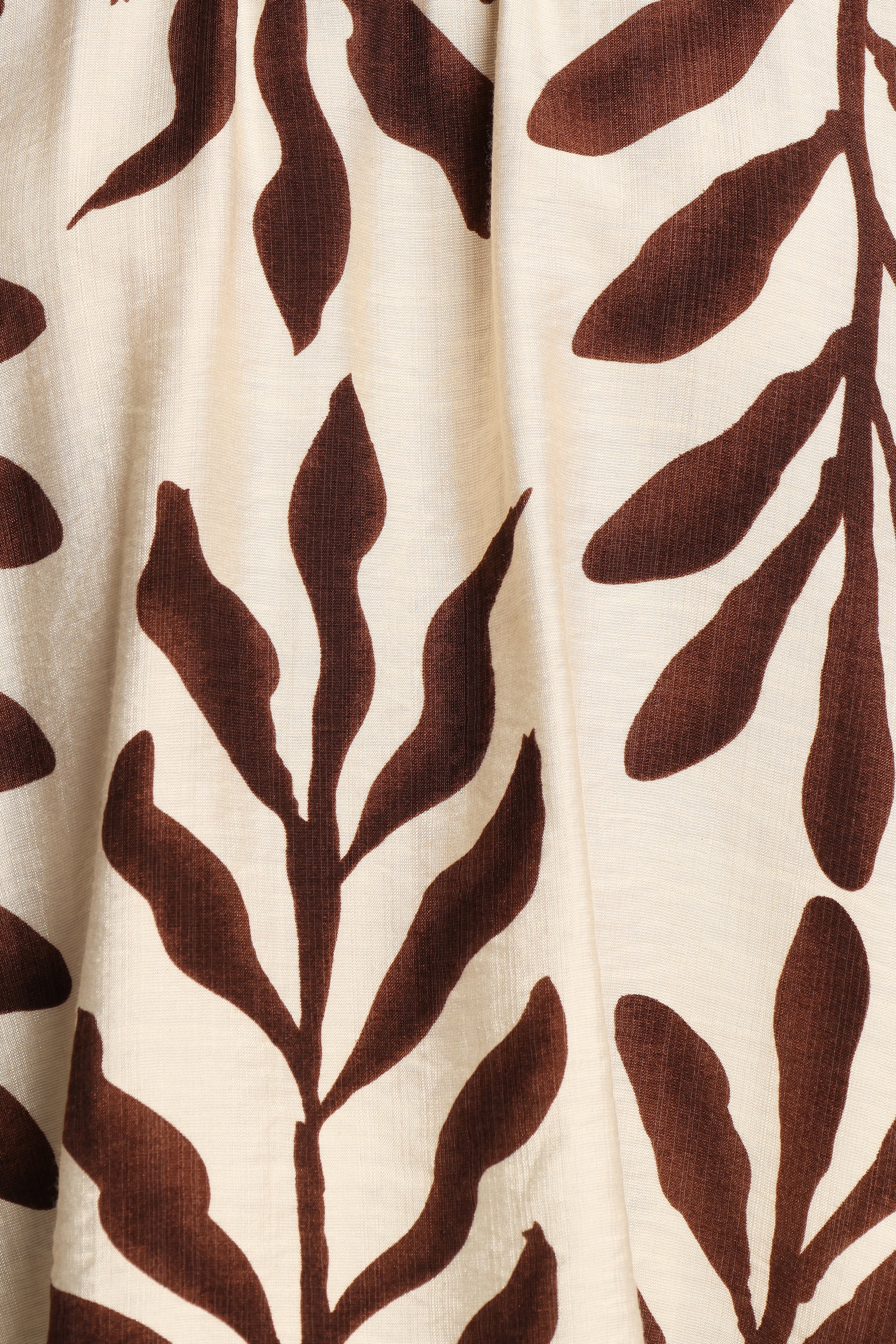 Petal and Pup USA TOPS July Long Sleeve Smock Top - Brown Palm