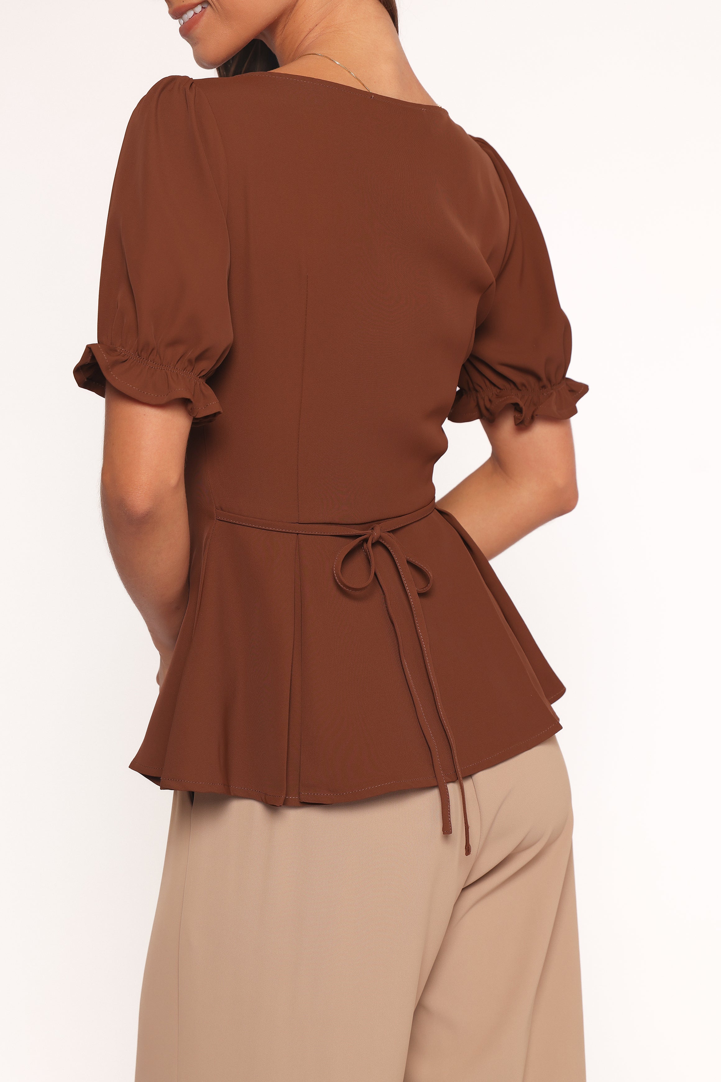 Petal and Pup USA TOPS Kameran Top - Chocolate