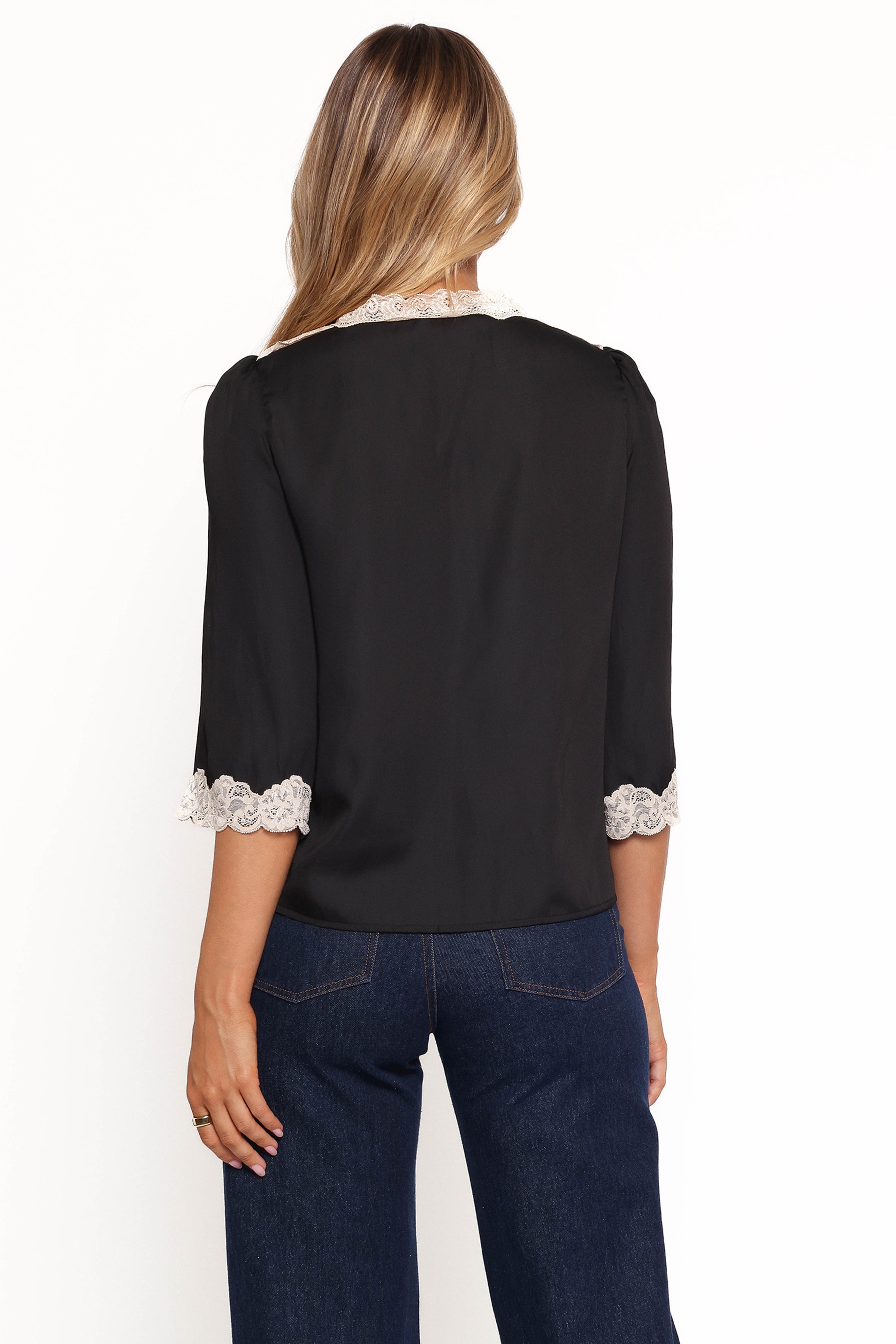 Petal and Pup USA TOPS Kelsea Top - Black