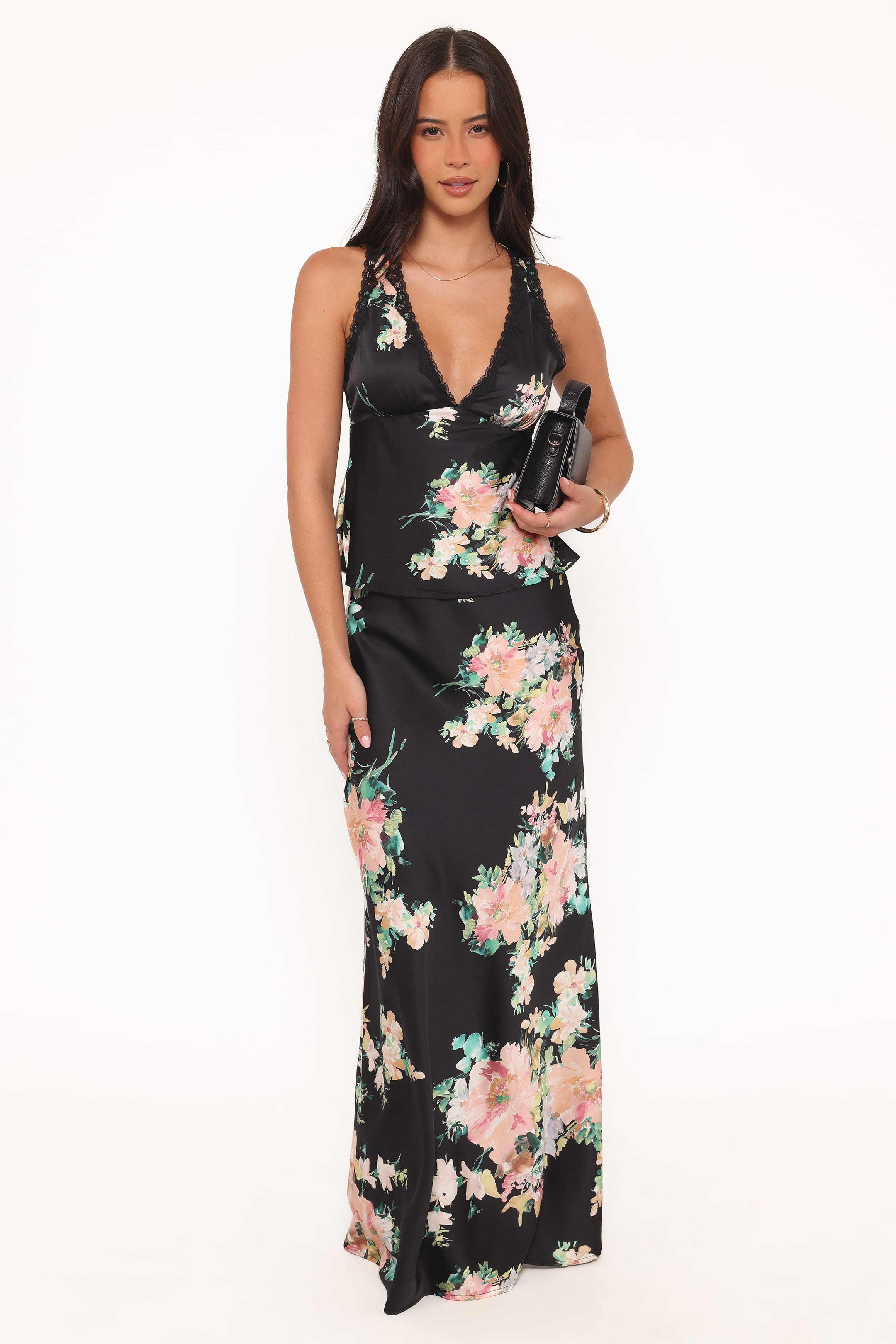 Petal and Pup USA TOPS Kelso Top - Black Floral