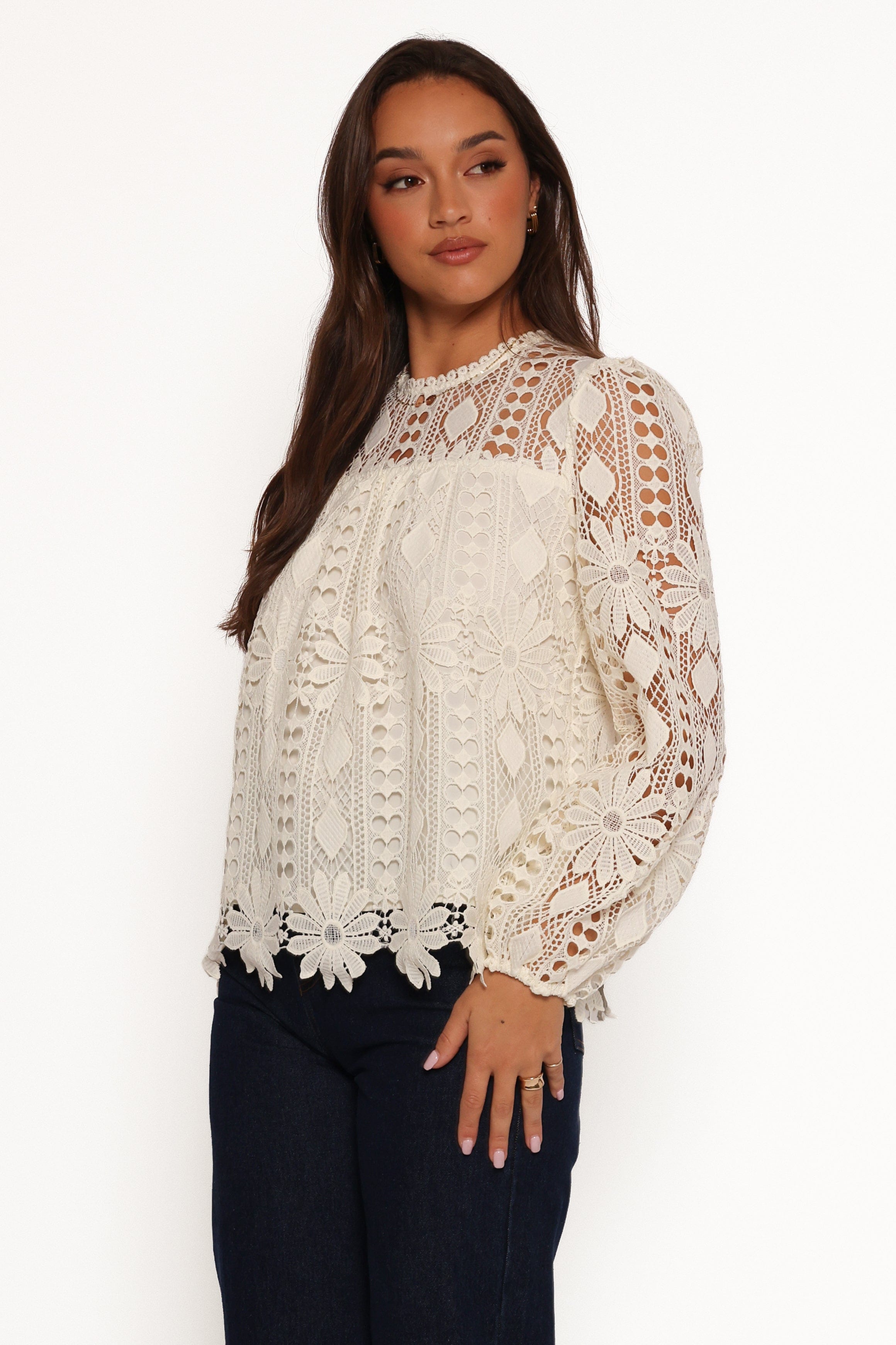 Petal and Pup USA TOPS Kennedy Top - Cream