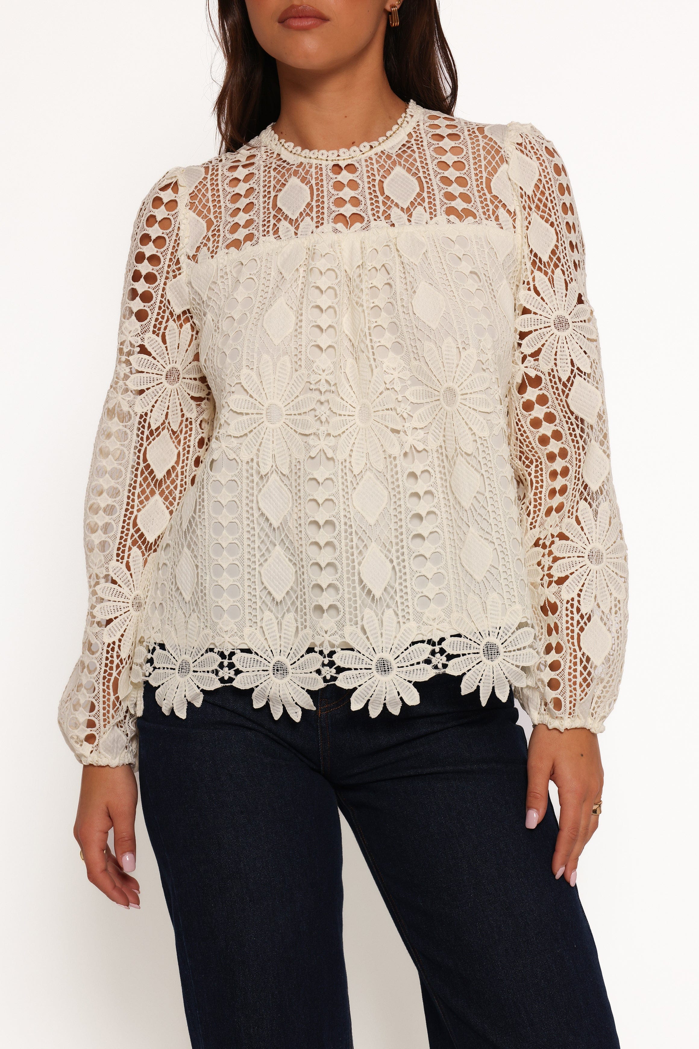 Petal and Pup USA TOPS Kennedy Top - Cream