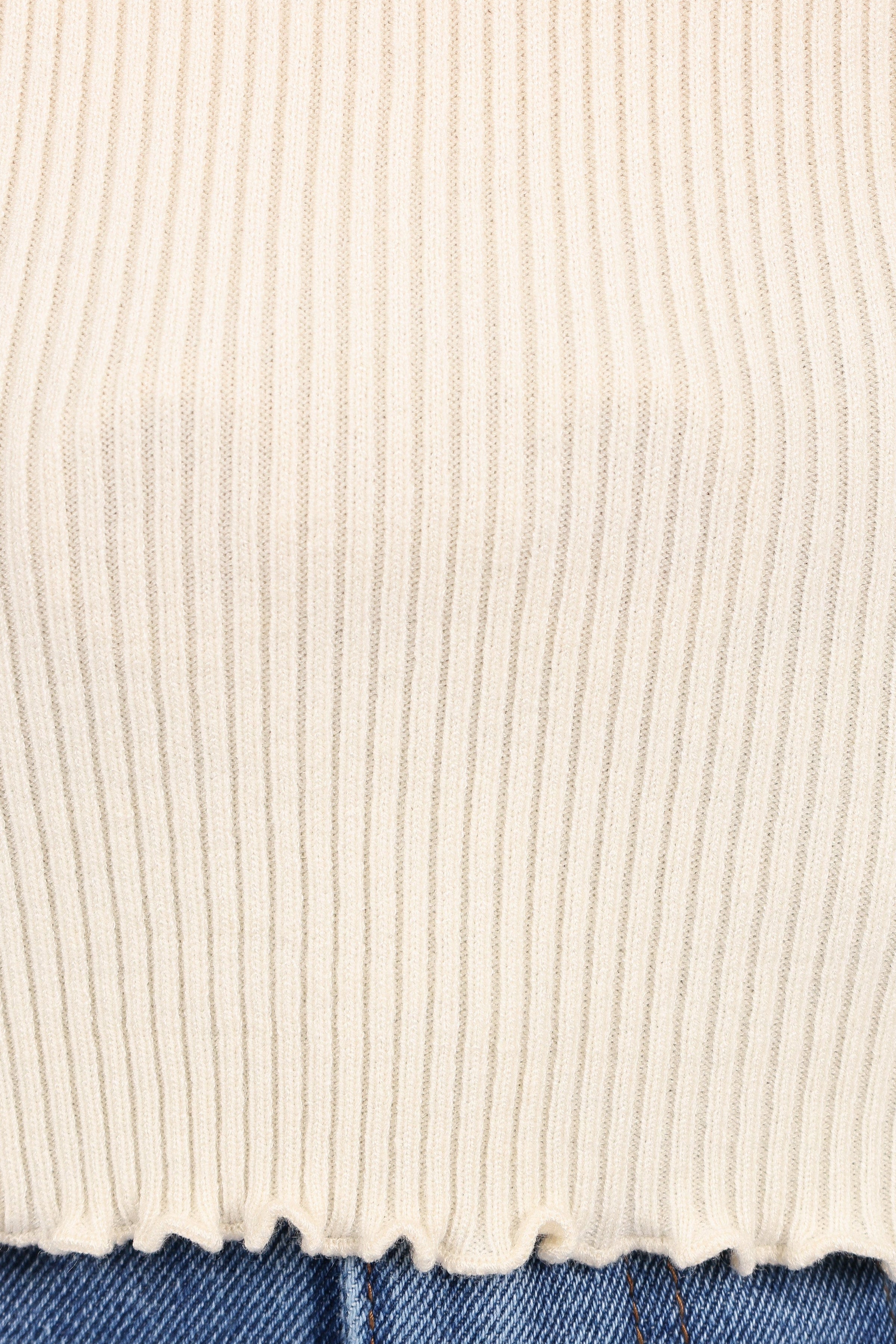 Petal and Pup USA TOPS Kirsten Knit Top - Cream