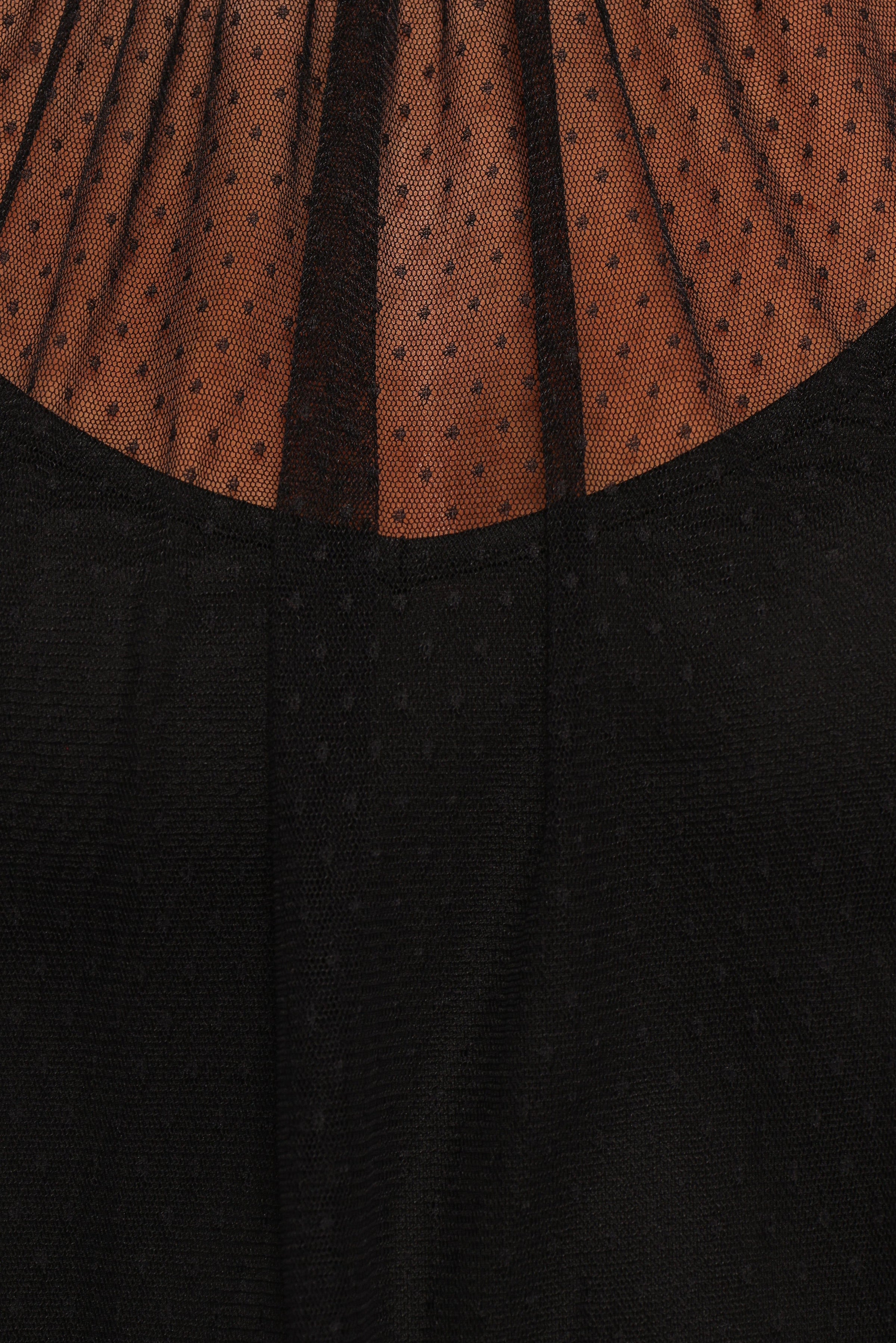 Petal and Pup USA TOPS Kory Sheer Top - Black